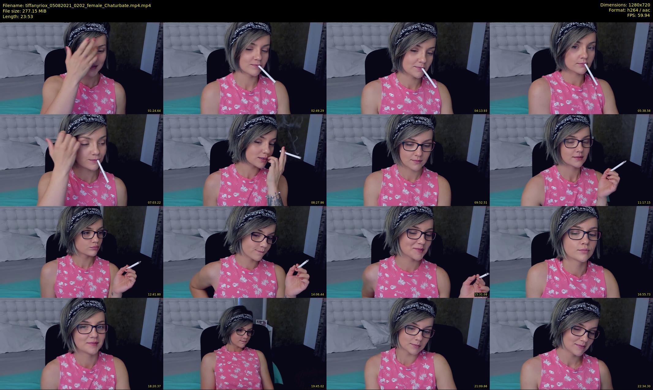 tiffanyriox — 24 minute Chaturbate female cam show recording, 720p, Aug 5, 2021