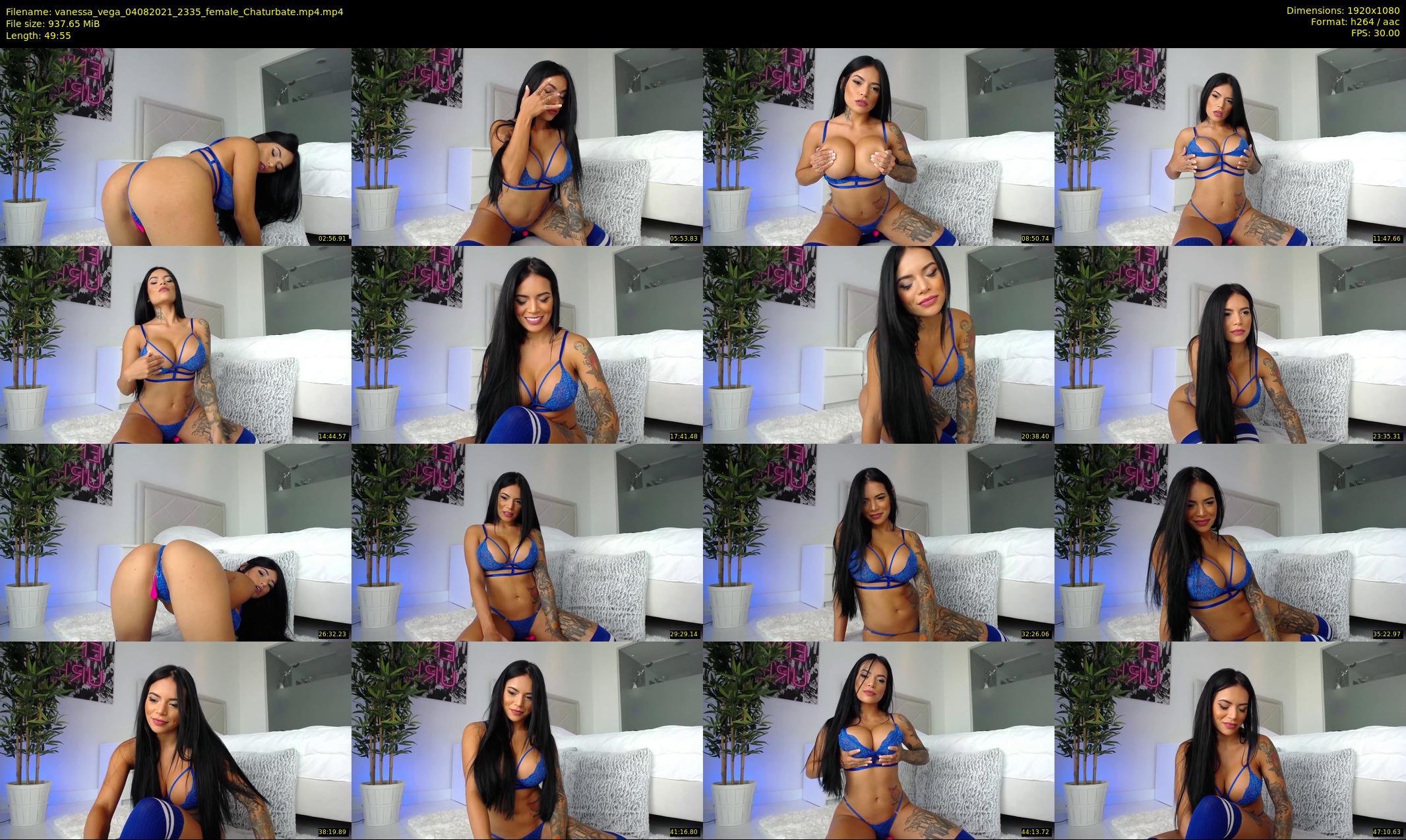 vanessa_vega — 50 minute Chaturbate female cam show recording, 1080p, Aug 4, 2021
