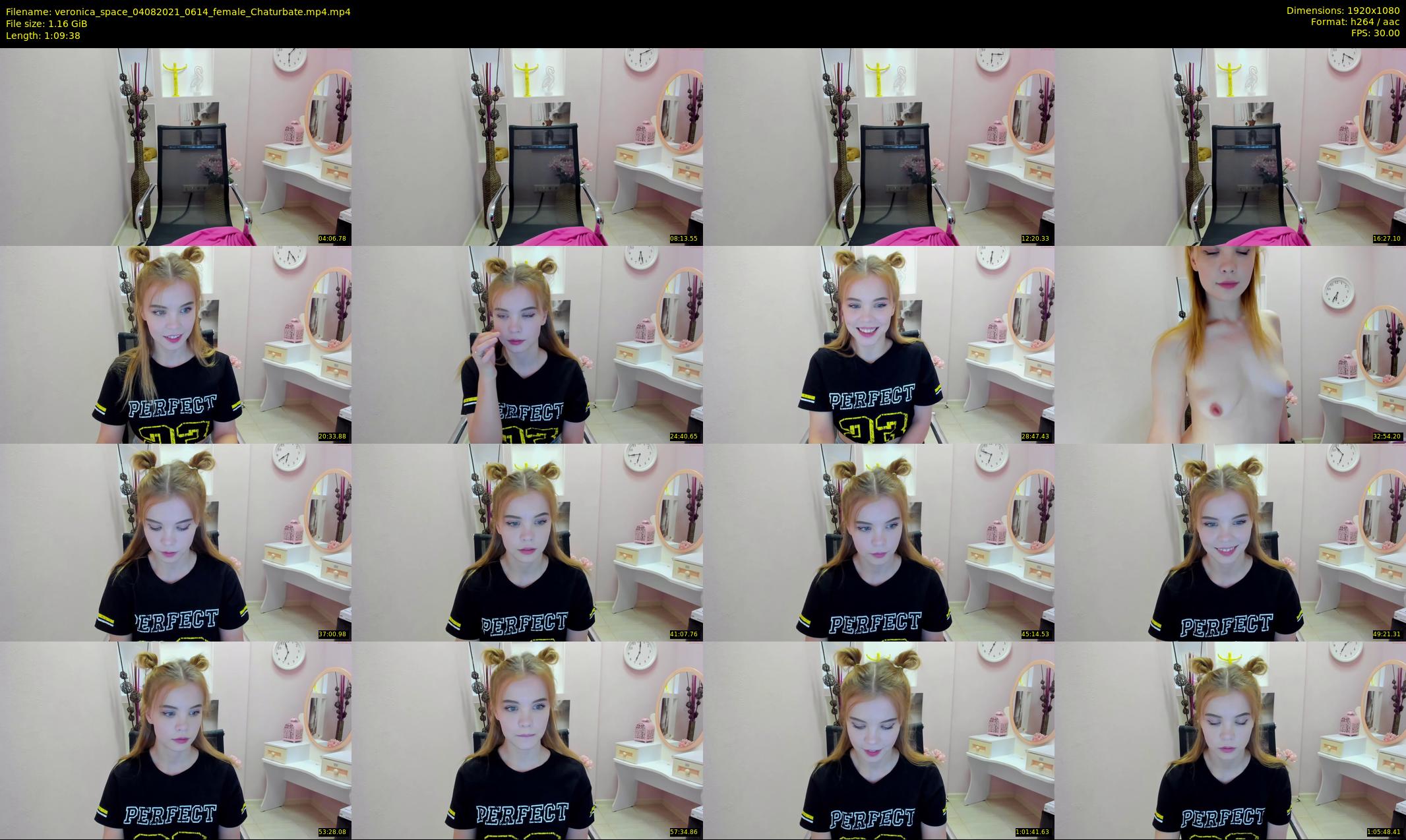 veronica_space — 70 minute Chaturbate female cam show recording, 1080p, Aug 4, 2021