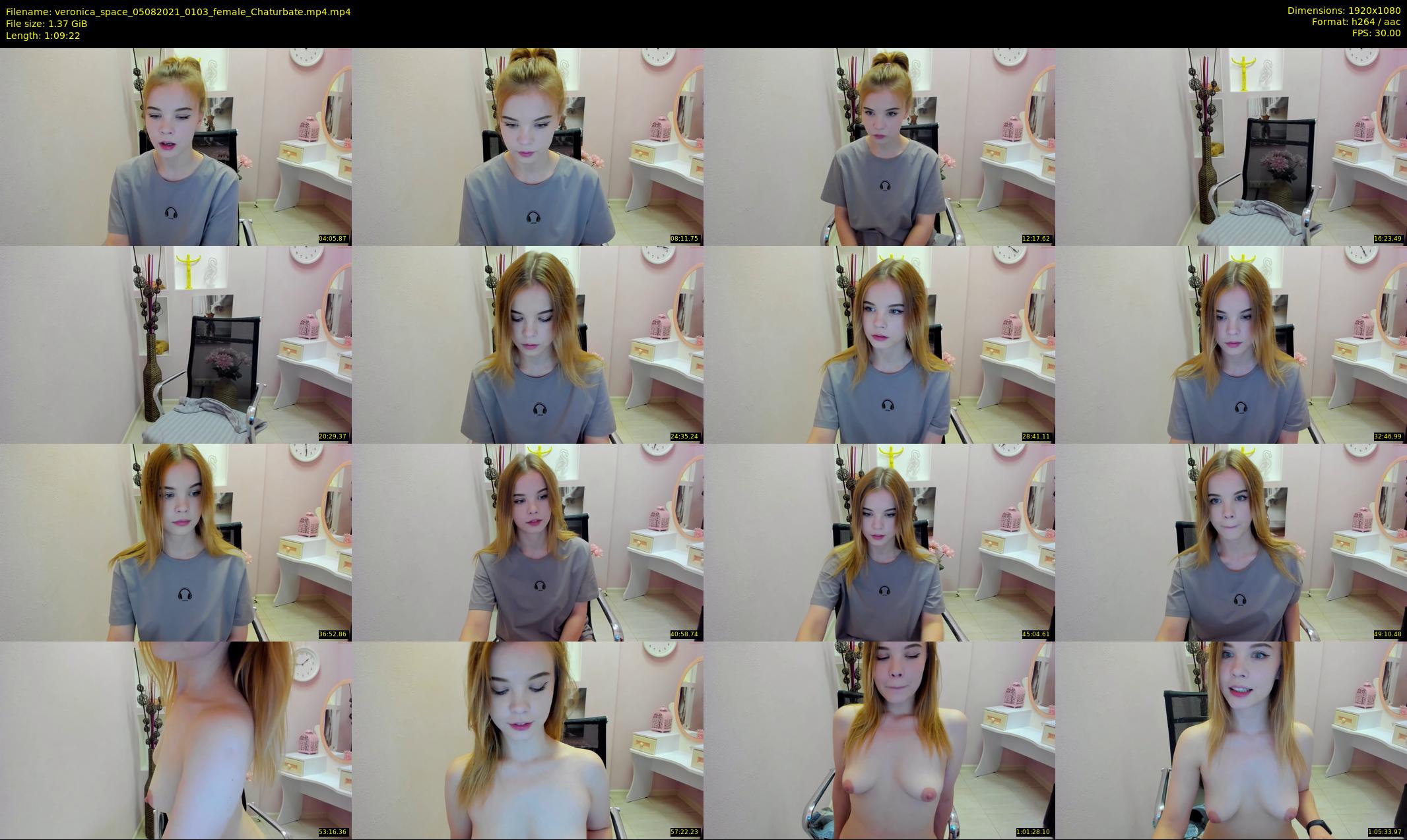 veronica_space — 70 minute Chaturbate female cam show recording, 1080p, Aug 5, 2021