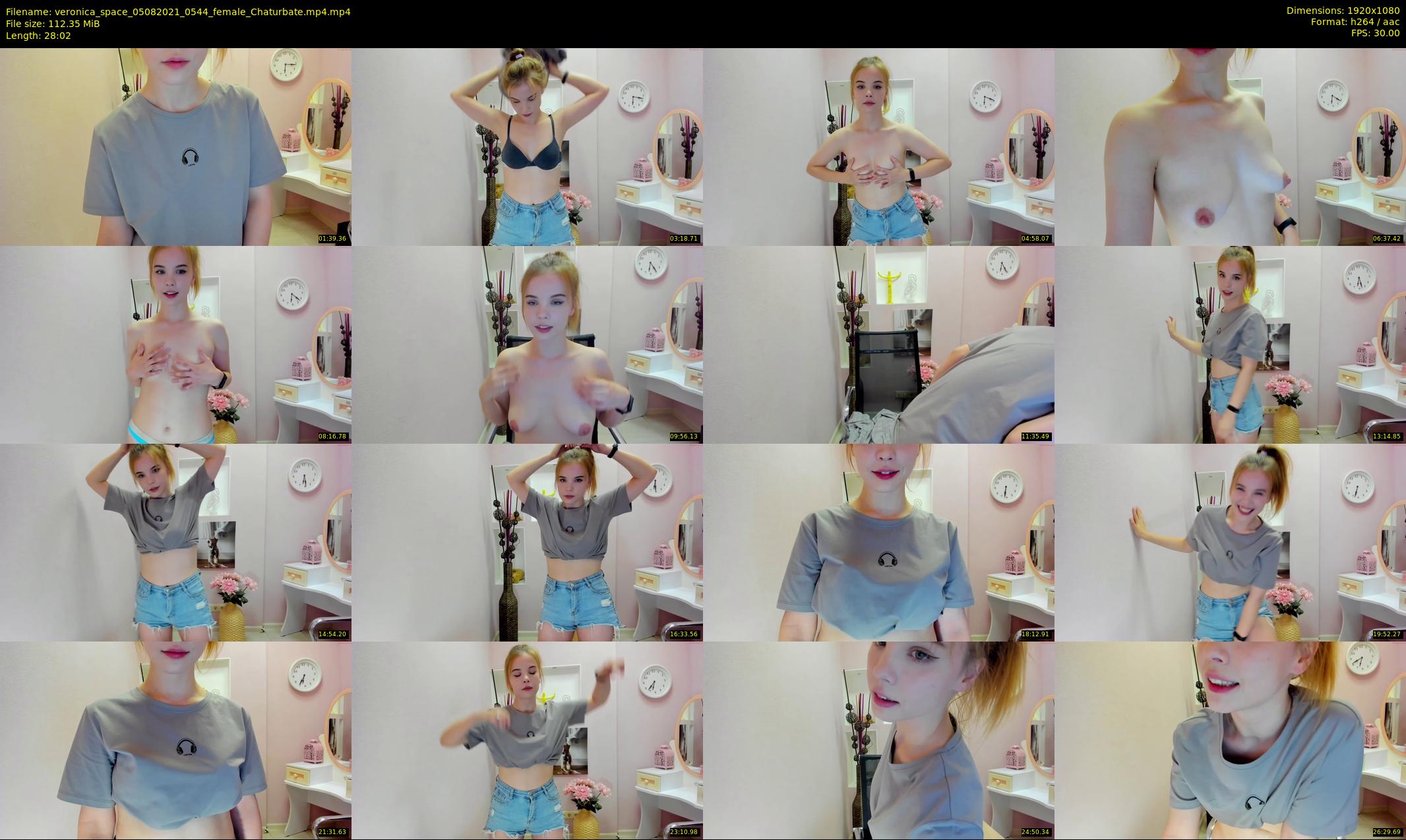 veronica_space — 29 minute Chaturbate female cam show recording, 1080p, Aug 5, 2021