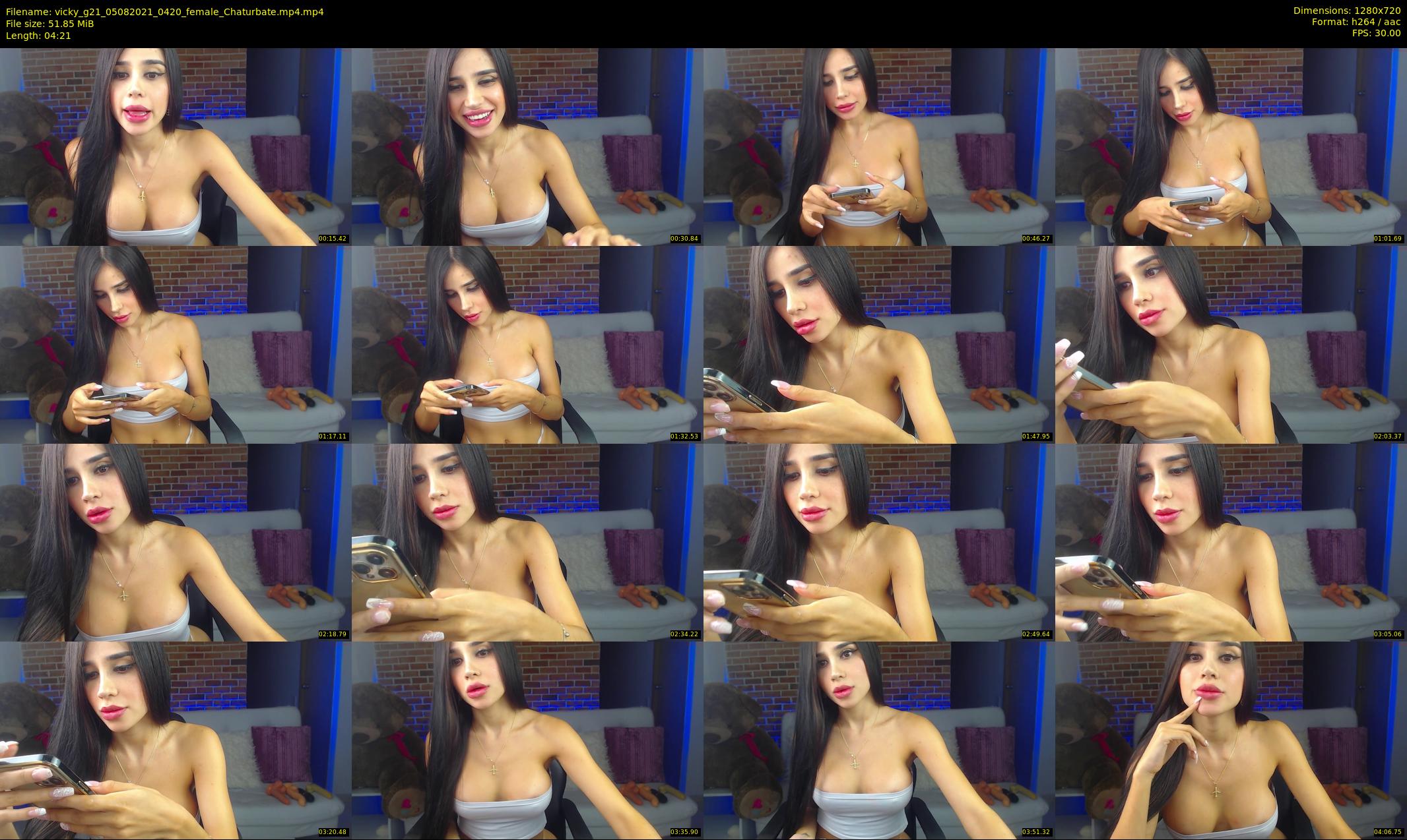 vicky_g21 — 5 minute Chaturbate female cam show recording, 720p, Aug 5, 2021