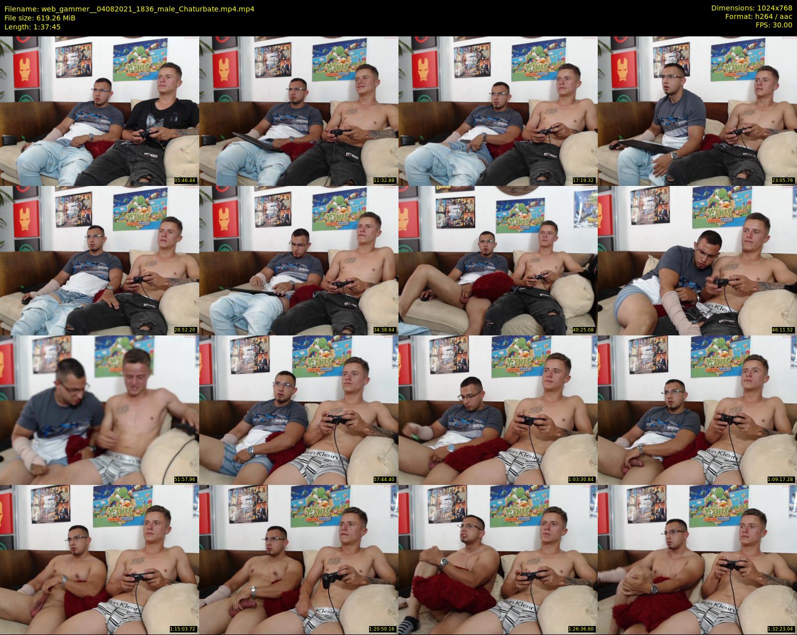 web_gammer_ — 98 minute Chaturbate male cam show recording, 720p, Aug 4, 2021
