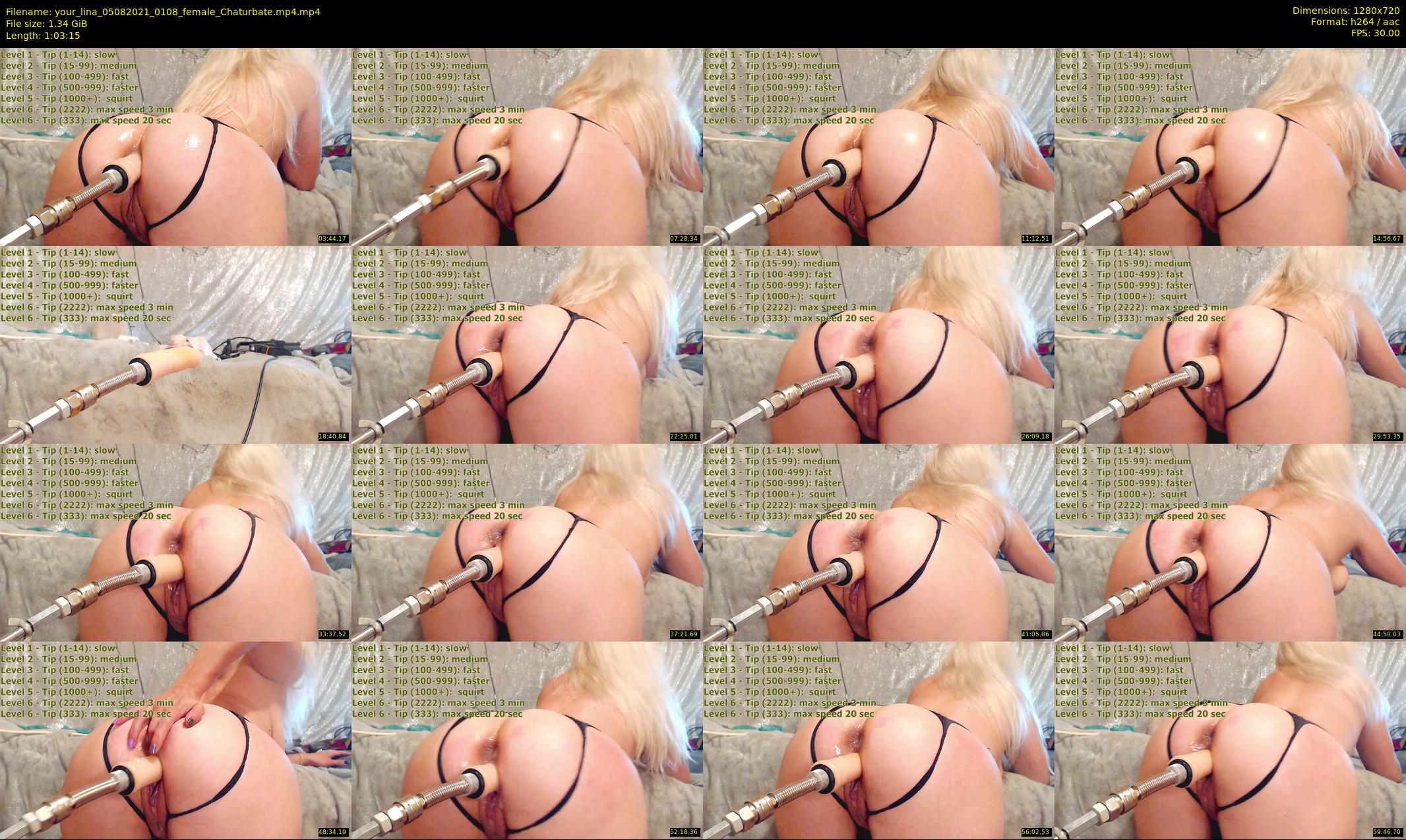 your_lina — 64 minute Chaturbate female cam show recording, 720p, Aug 5, 2021