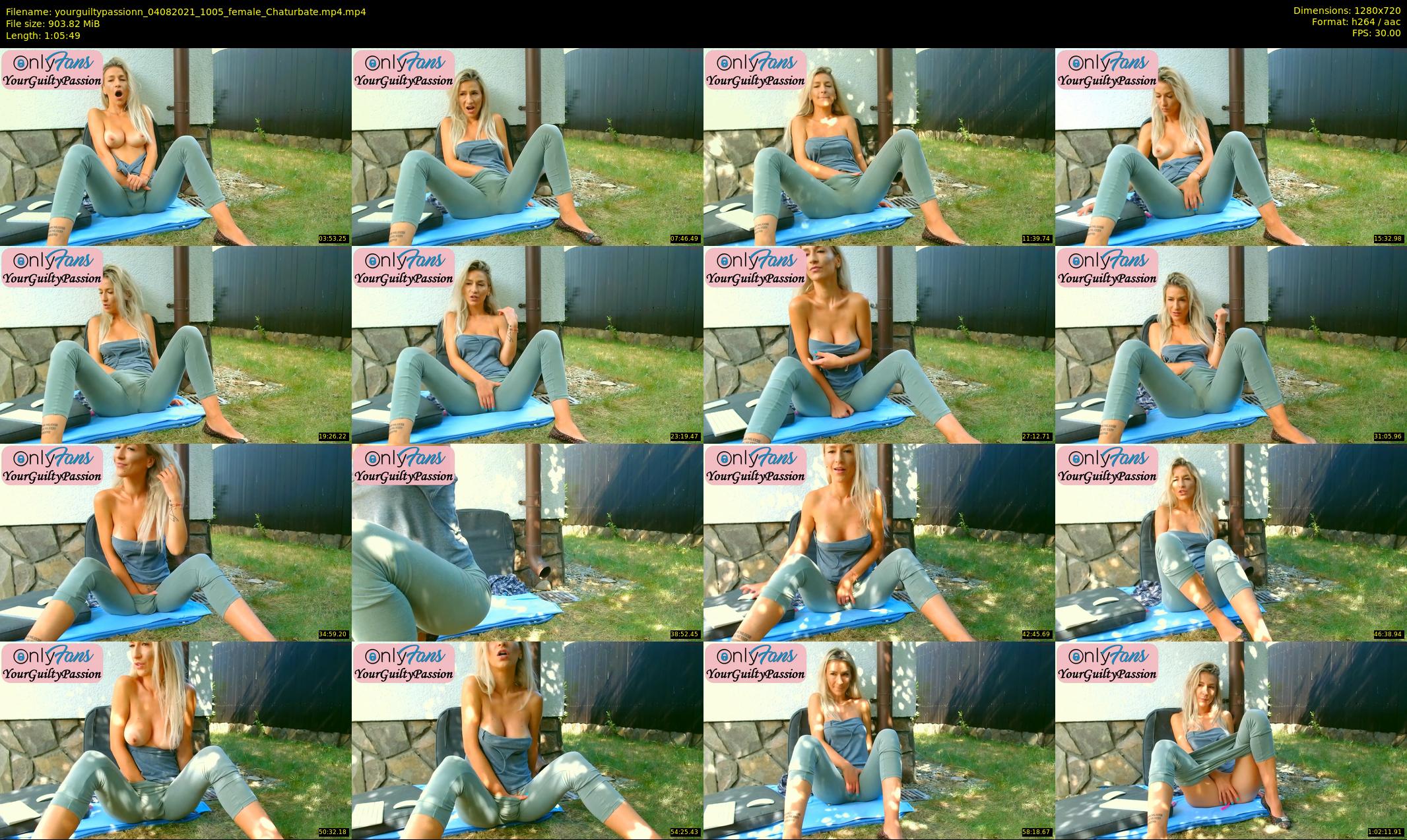 yourguiltypassionn — 66 minute Chaturbate female cam show recording, 720p, Aug 4, 2021