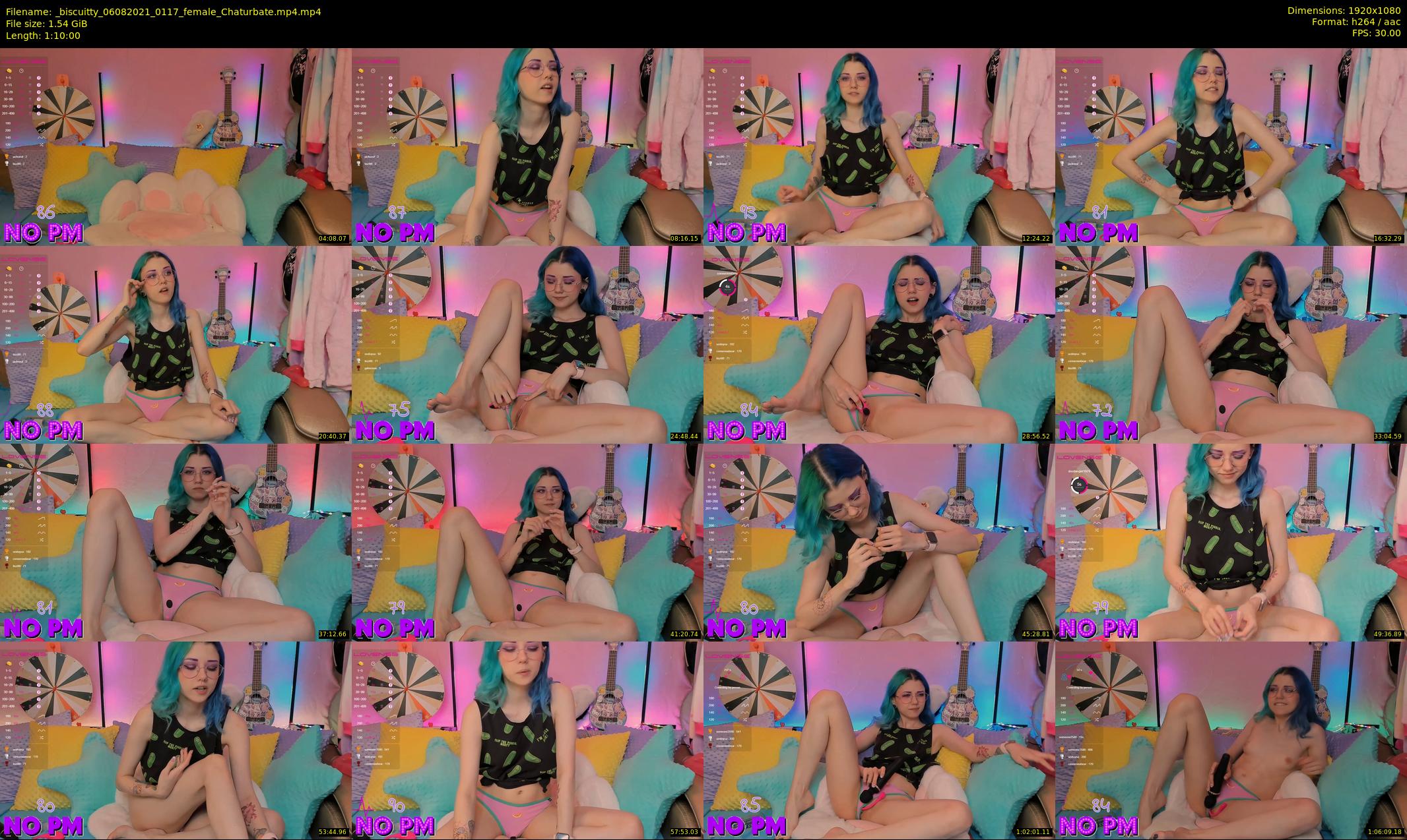 _biscuitty — 70 minute Chaturbate female cam show recording, 1080p, Aug 6, 2021