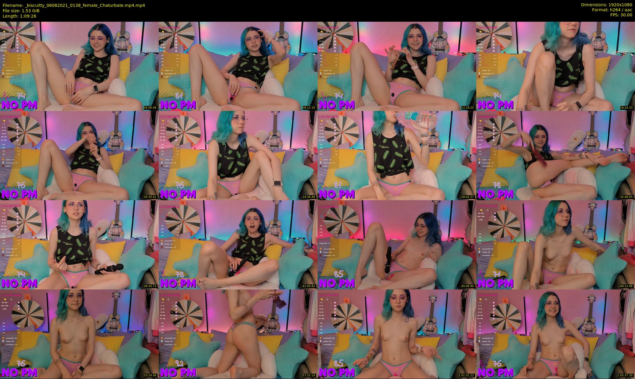 _biscuitty — 70 minute Chaturbate female cam show recording, 1080p, Aug 6, 2021
