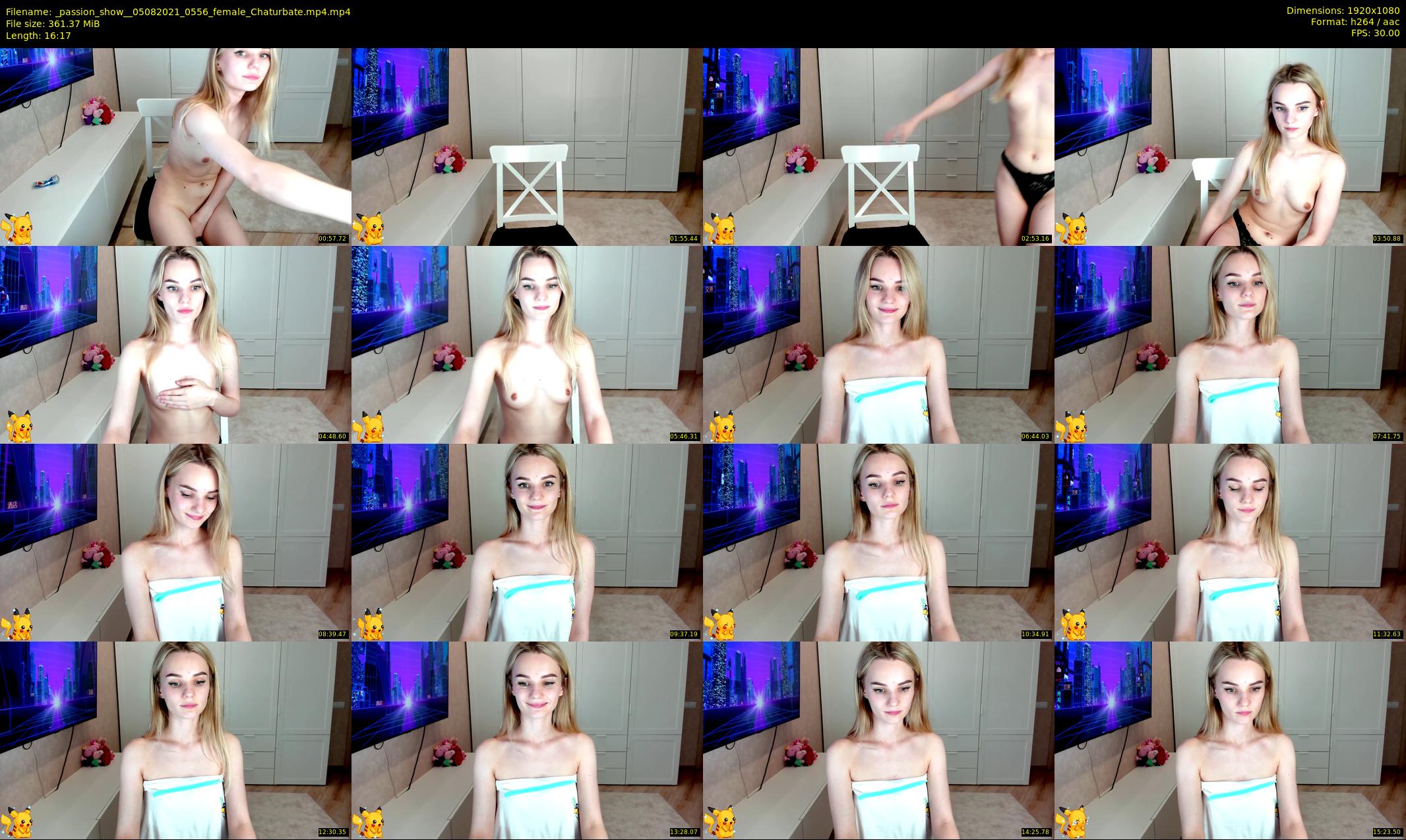 _passion_show_ — 17 minute Chaturbate couple cam show recording, 1080p, Aug 5, 2021