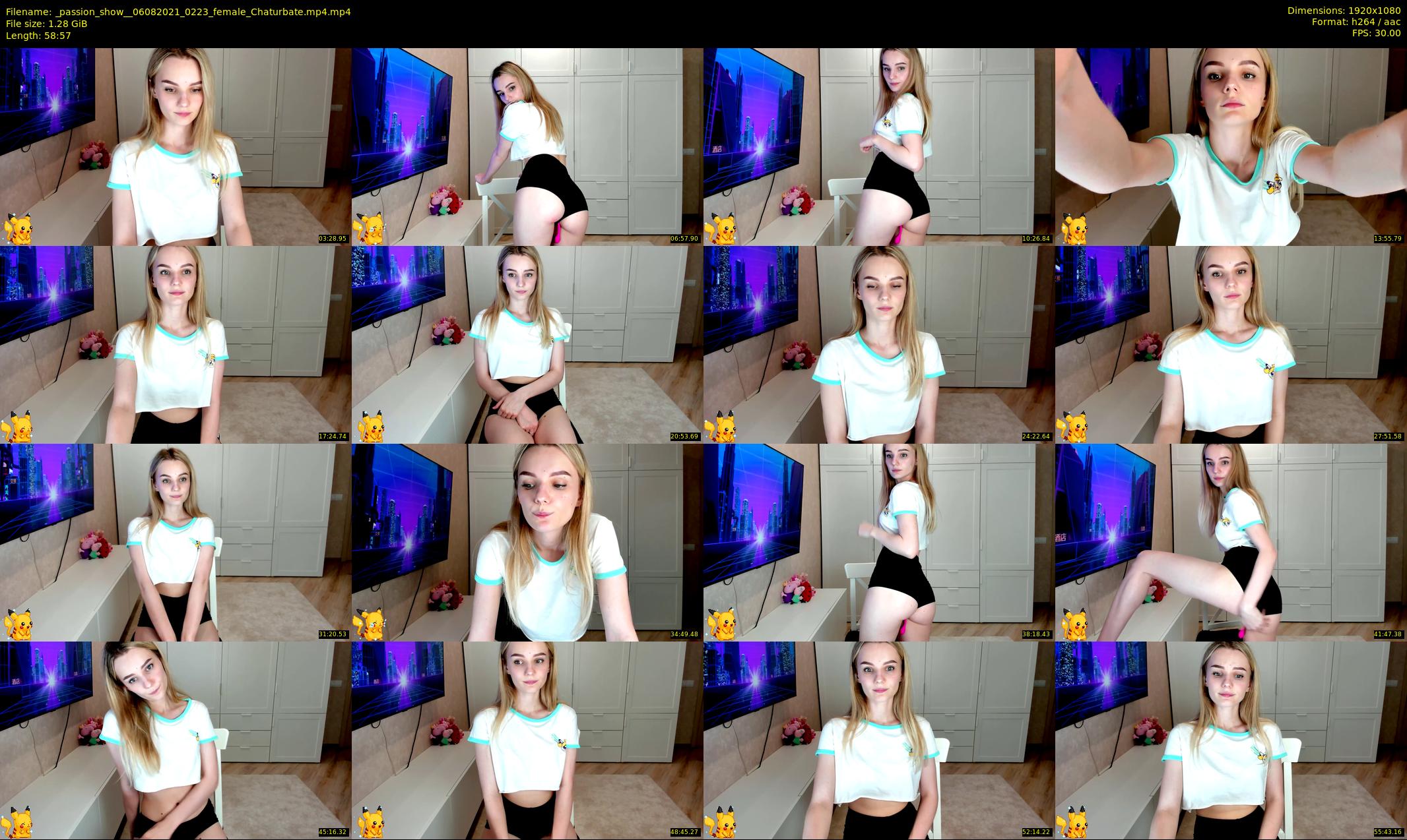 _passion_show_ — 59 minute Chaturbate couple cam show recording, 1080p, Aug 6, 2021