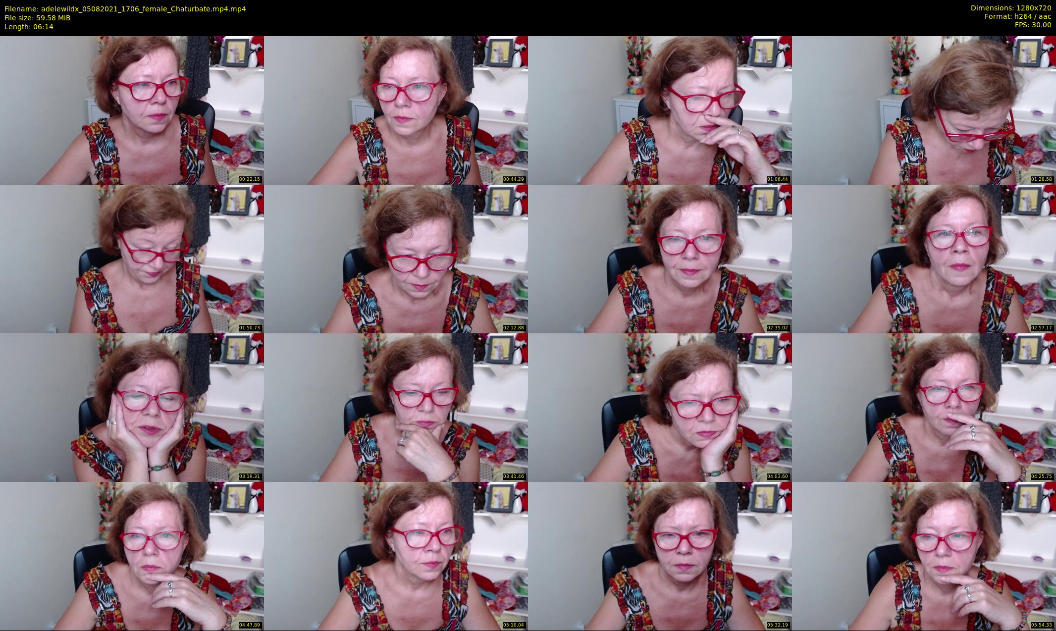 adelewildx — 7 minute Chaturbate female cam show recording, 720p, Aug 5, 2021