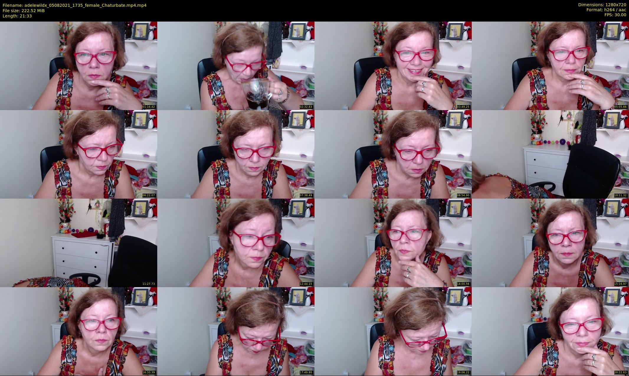 adelewildx — 22 minute Chaturbate female cam show recording, 720p, Aug 5, 2021