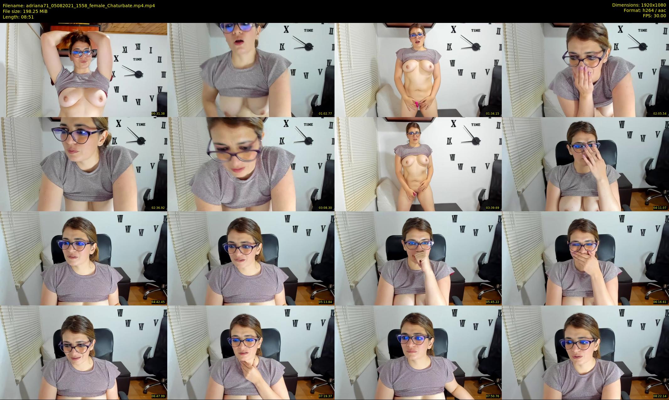 adriana71 — 9 minute Chaturbate couple cam show recording, 1080p, Aug 5, 2021