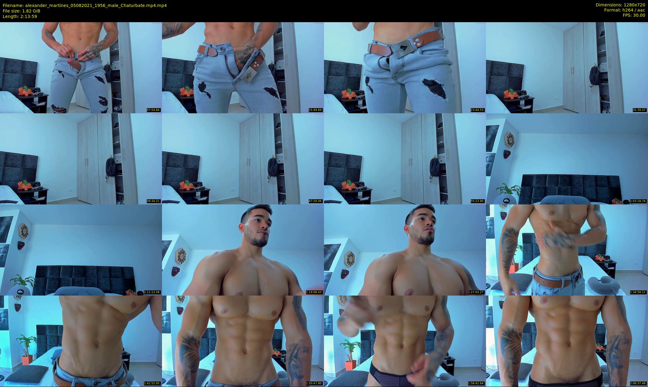 alexander_martines — 134 minute Chaturbate male cam show recording, 720p, Aug 5, 2021