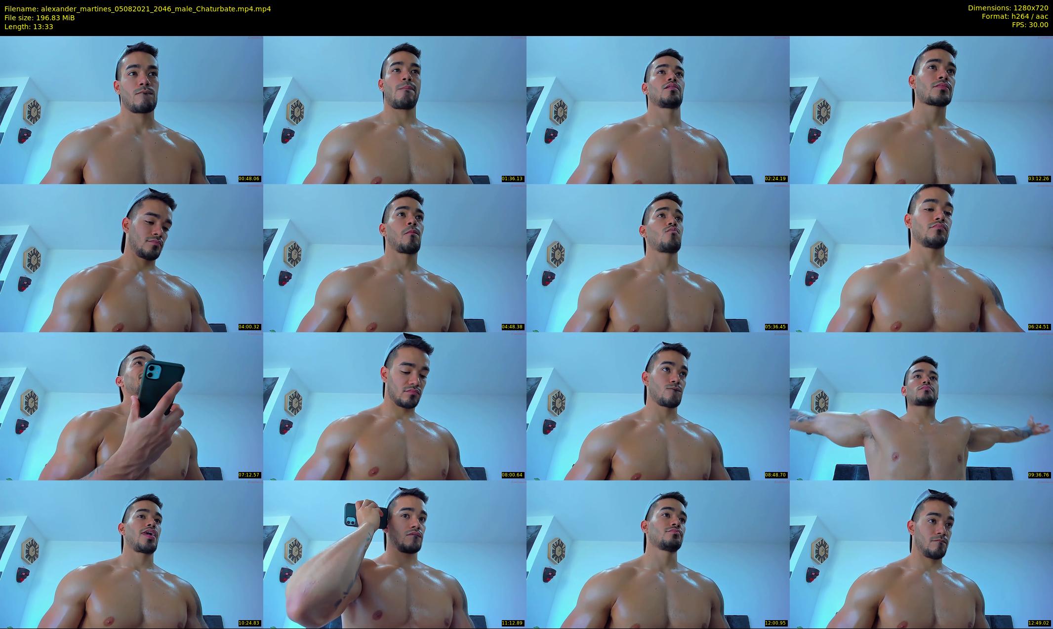 alexander_martines — 14 minute Chaturbate male cam show recording, 720p, Aug 5, 2021