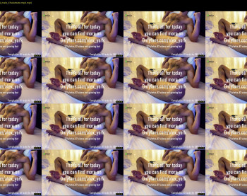 alexyork — 10 minute Chaturbate male cam show recording, 1080p, Aug 5, 2021