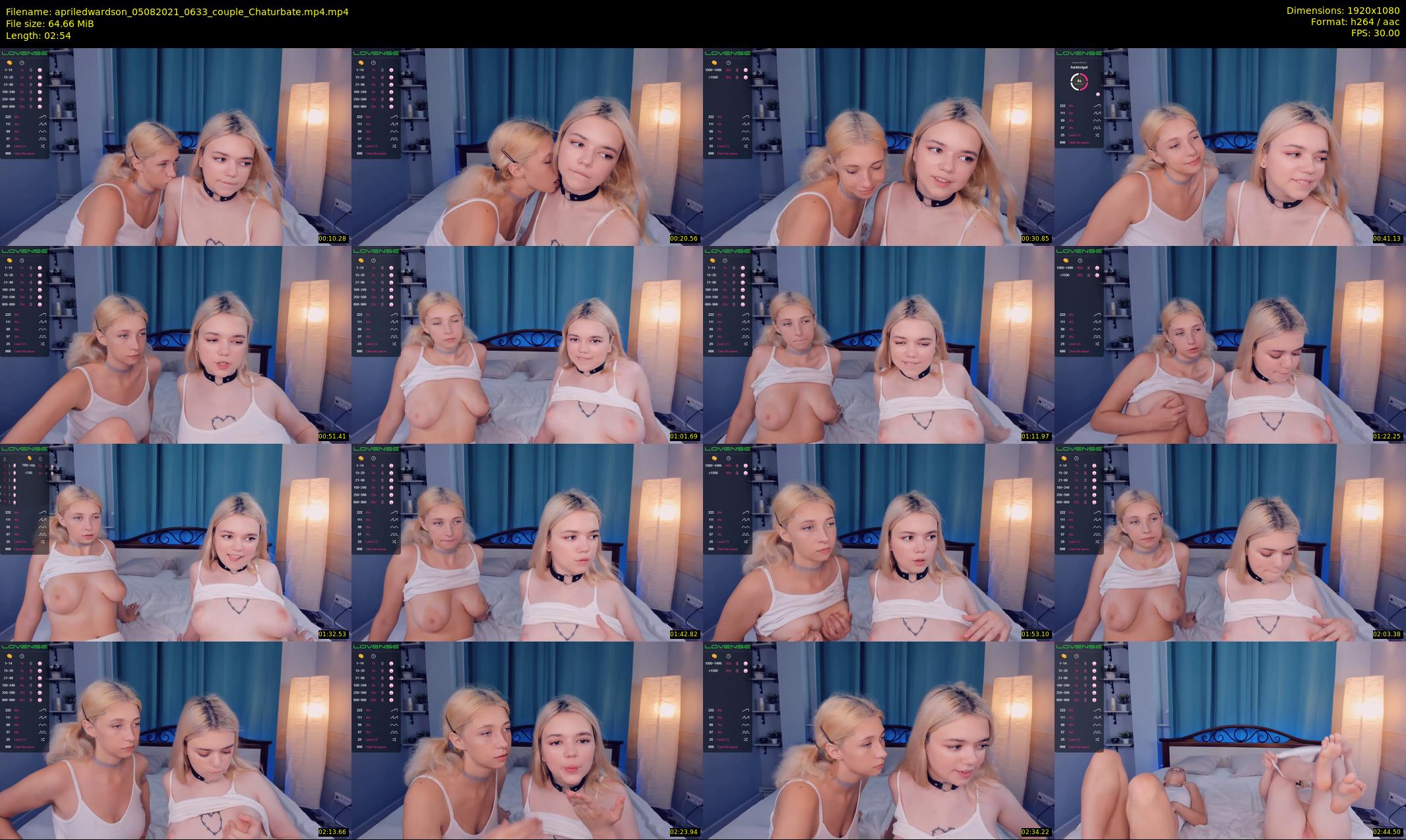 apriledwardson — 3 minute Chaturbate couple cam show recording, 1080p, Aug 5, 2021