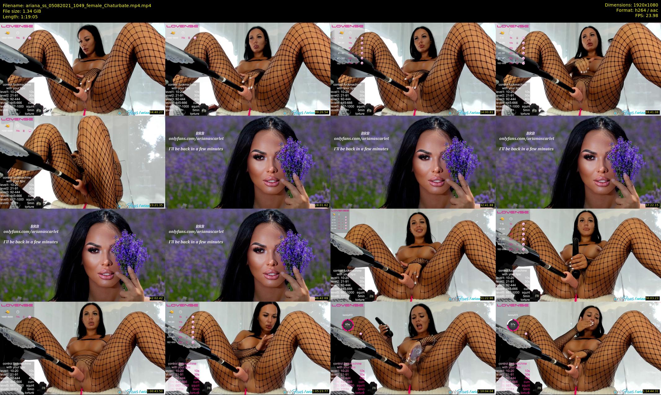 ariana_ss — 80 minute Chaturbate female cam show recording, 1080p, Aug 5, 2021