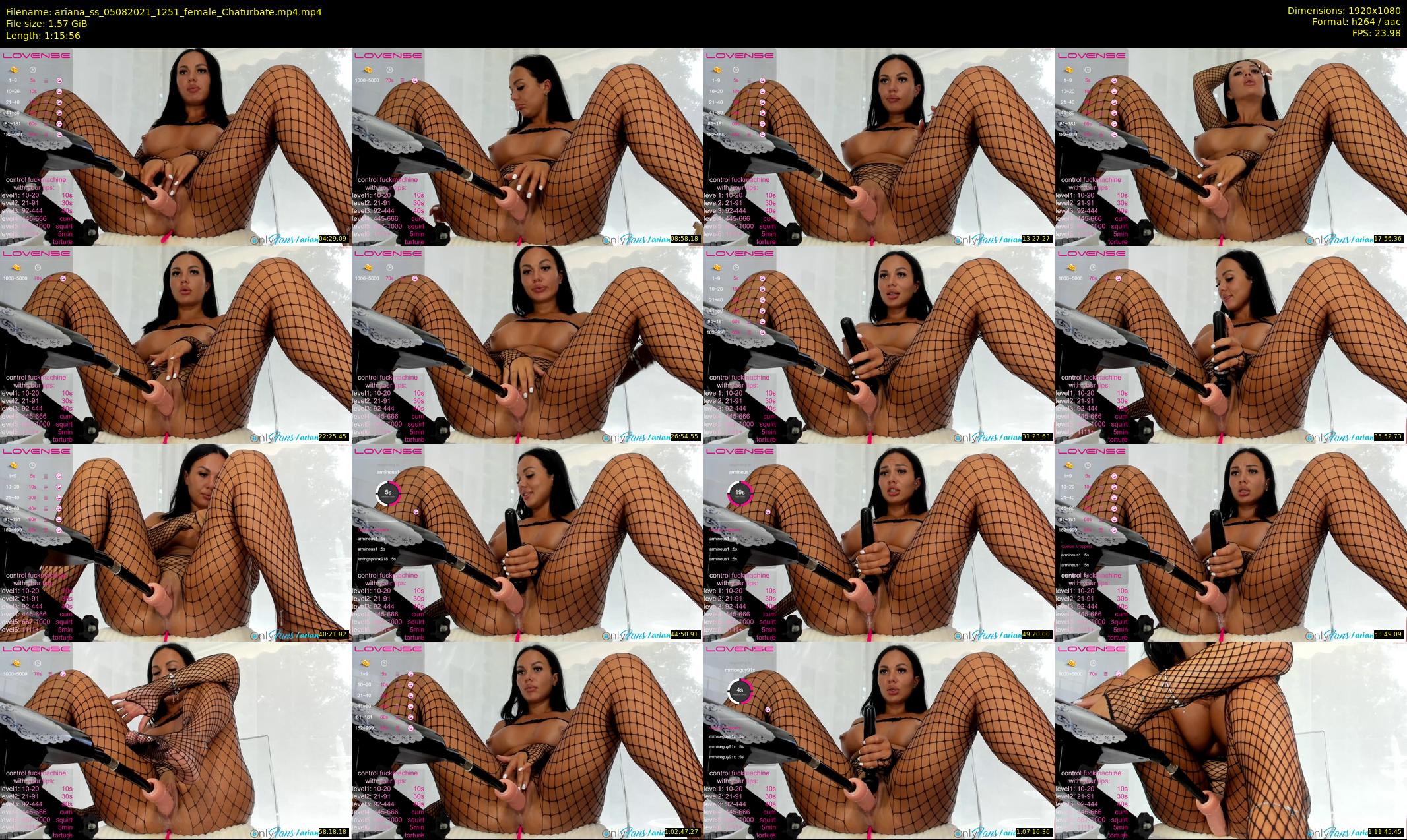 ariana_ss — 76 minute Chaturbate female cam show recording, 1080p, Aug 5, 2021