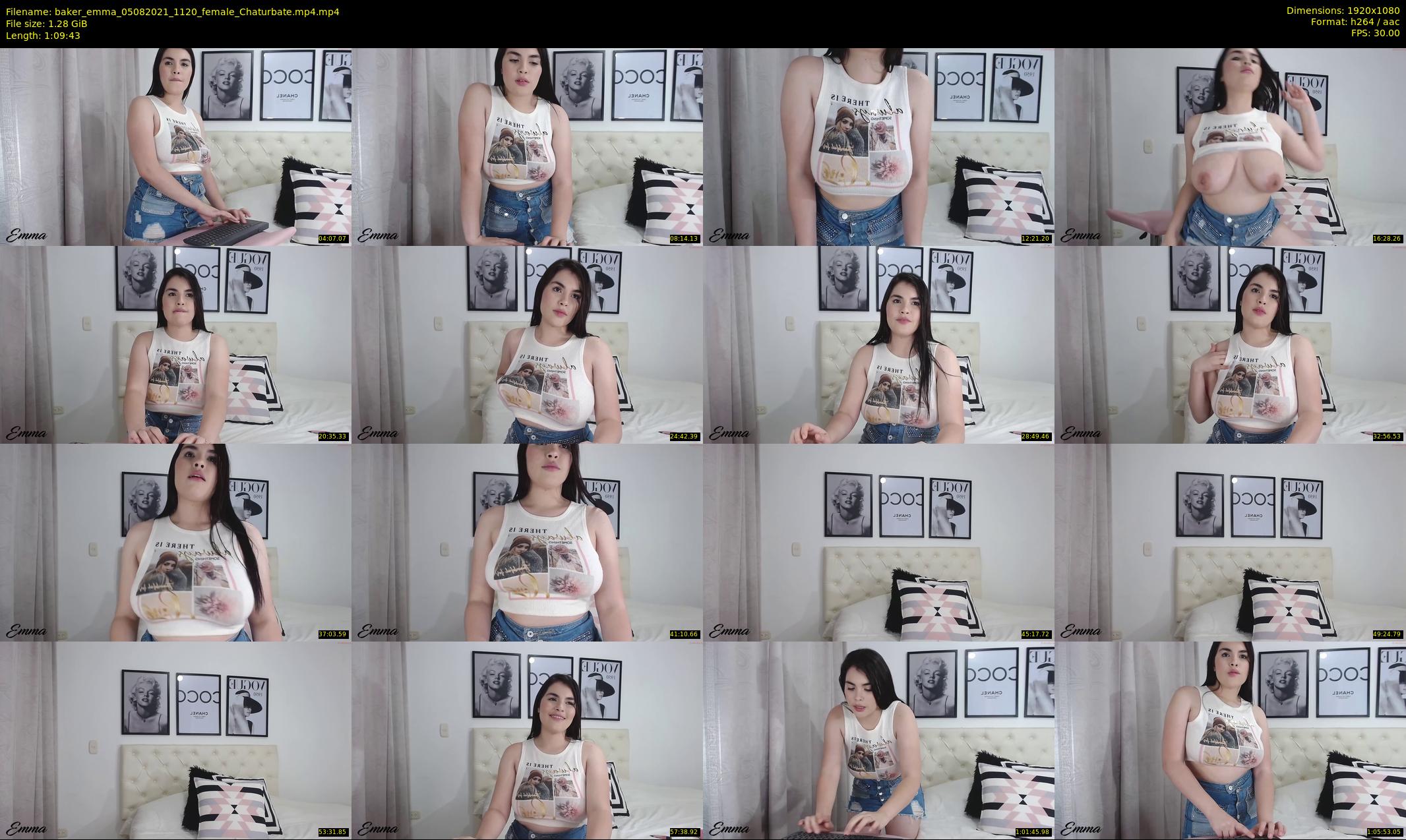 baker_emma — 70 minute Chaturbate female cam show recording, 1080p, Aug 5, 2021