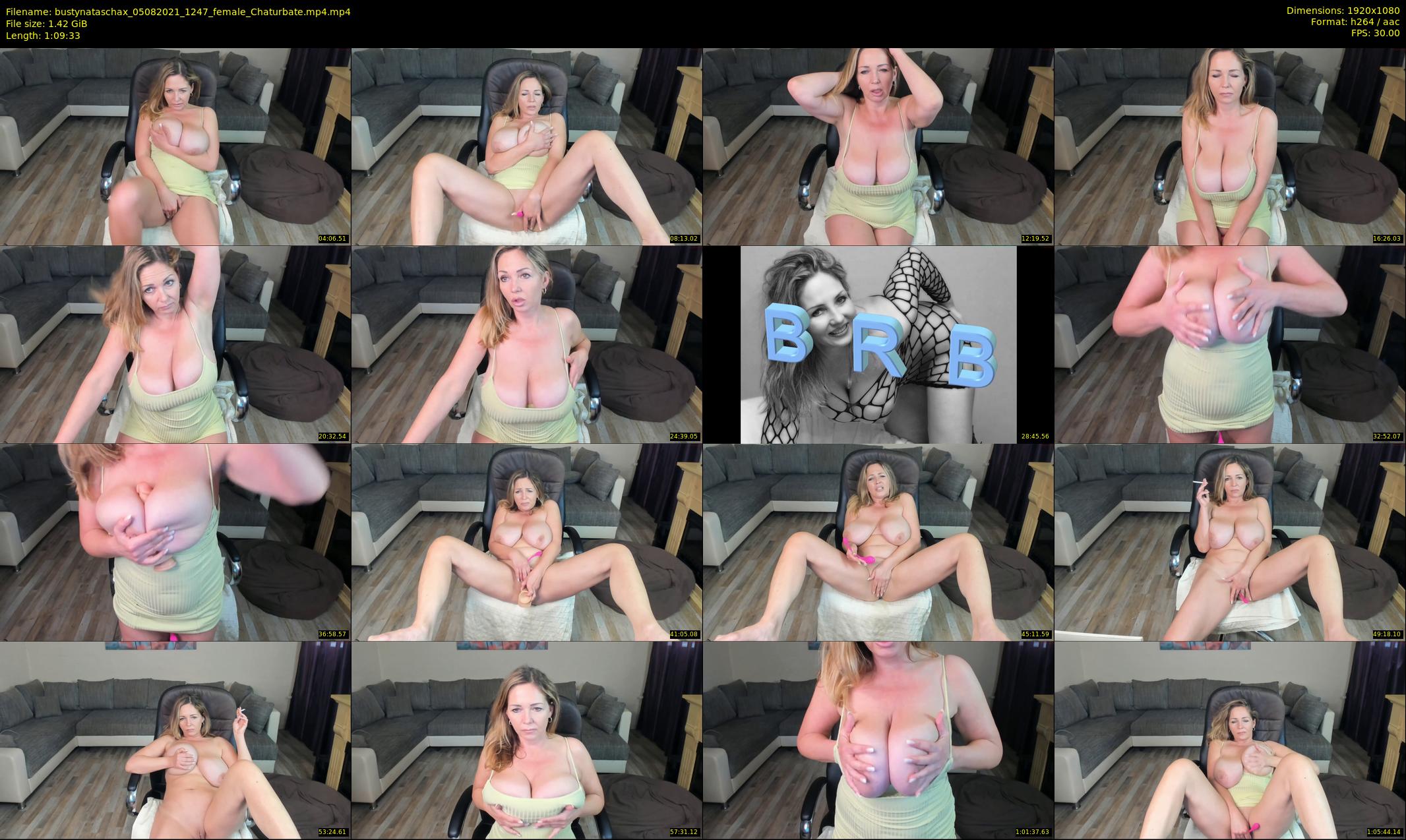 bustynataschax — 70 minute Chaturbate female cam show recording, 1080p, Aug 5, 2021