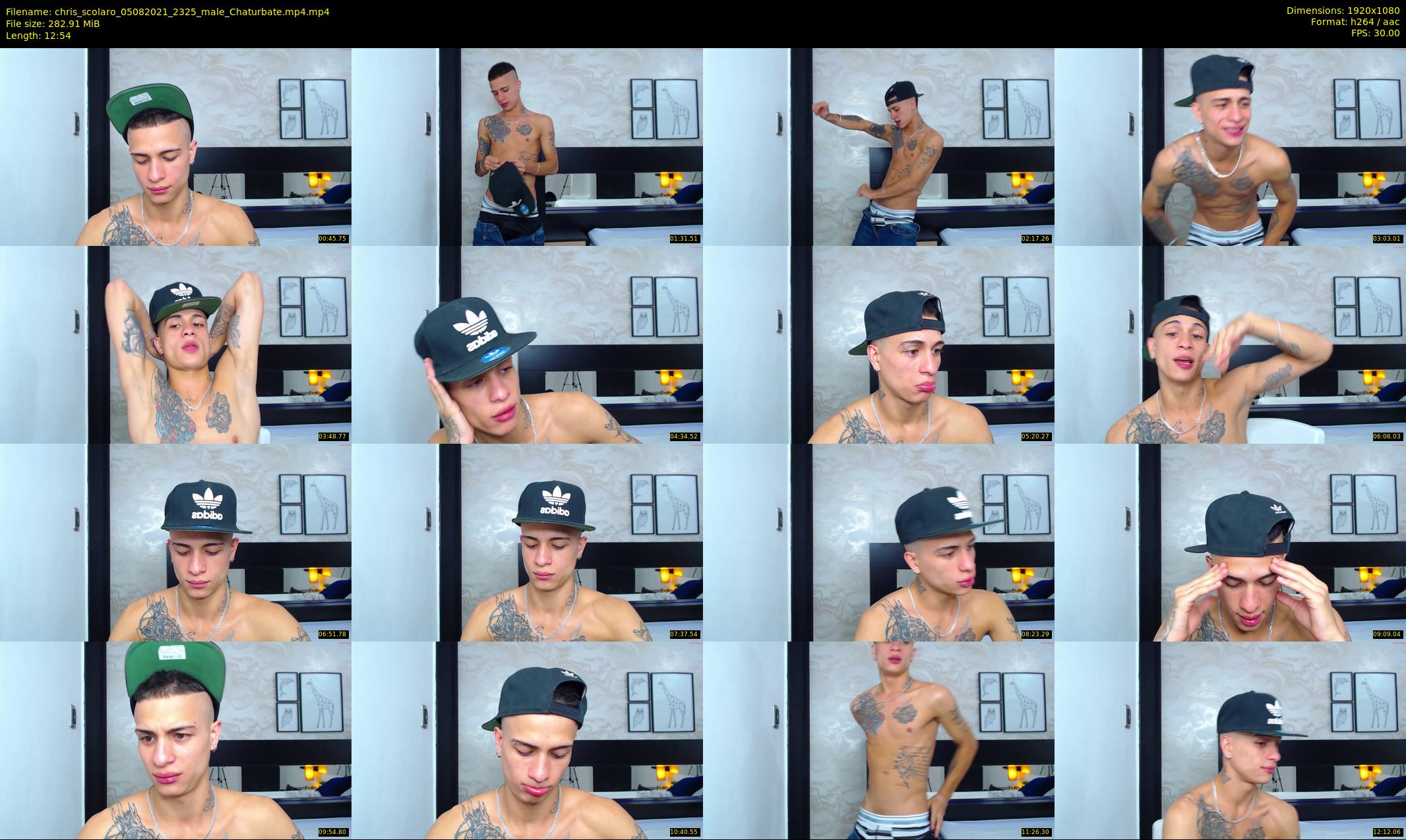 chris_scolaro — 13 minute Chaturbate male cam show recording, 1080p, Aug 5, 2021