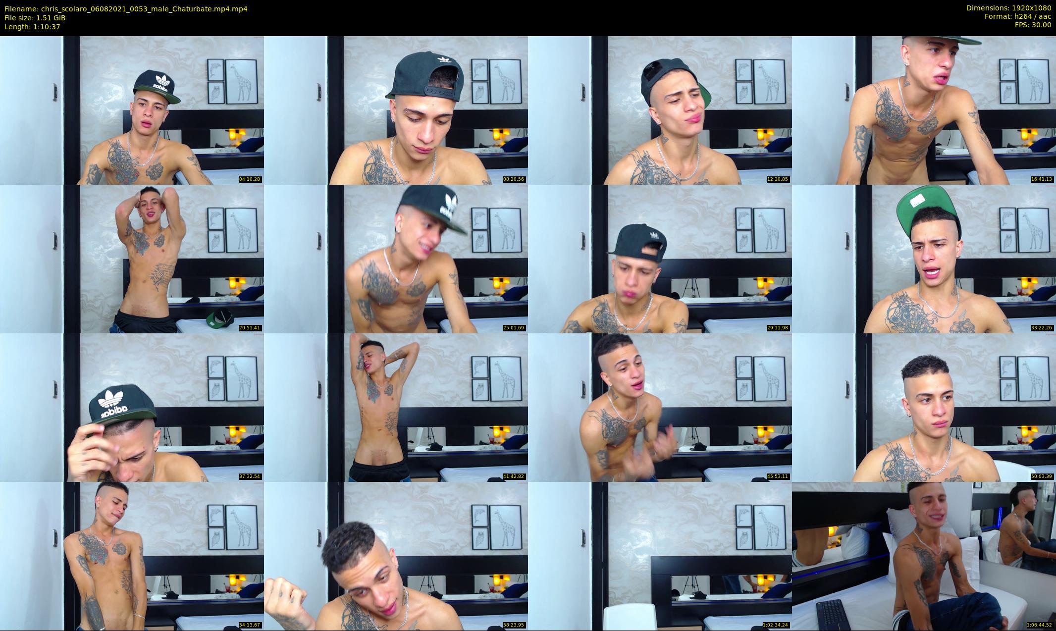 chris_scolaro — 71 minute Chaturbate male cam show recording, 1080p, Aug 6, 2021