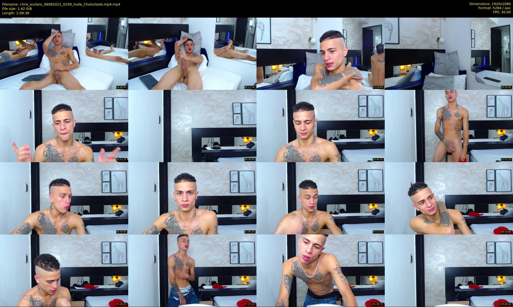 chris_scolaro — 70 minute Chaturbate male cam show recording, 1080p, Aug 6, 2021