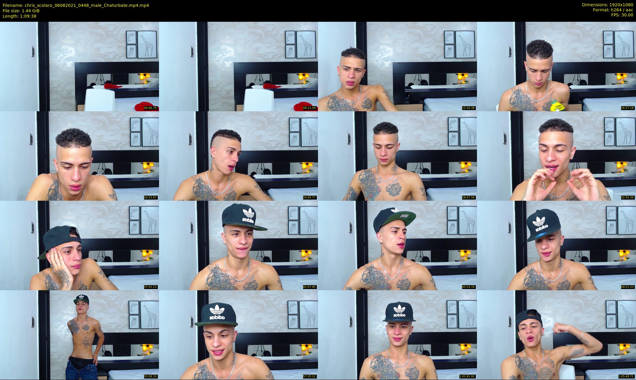 chris_scolaro — 70 minute Chaturbate male cam show recording, 1080p, Aug 6, 2021
