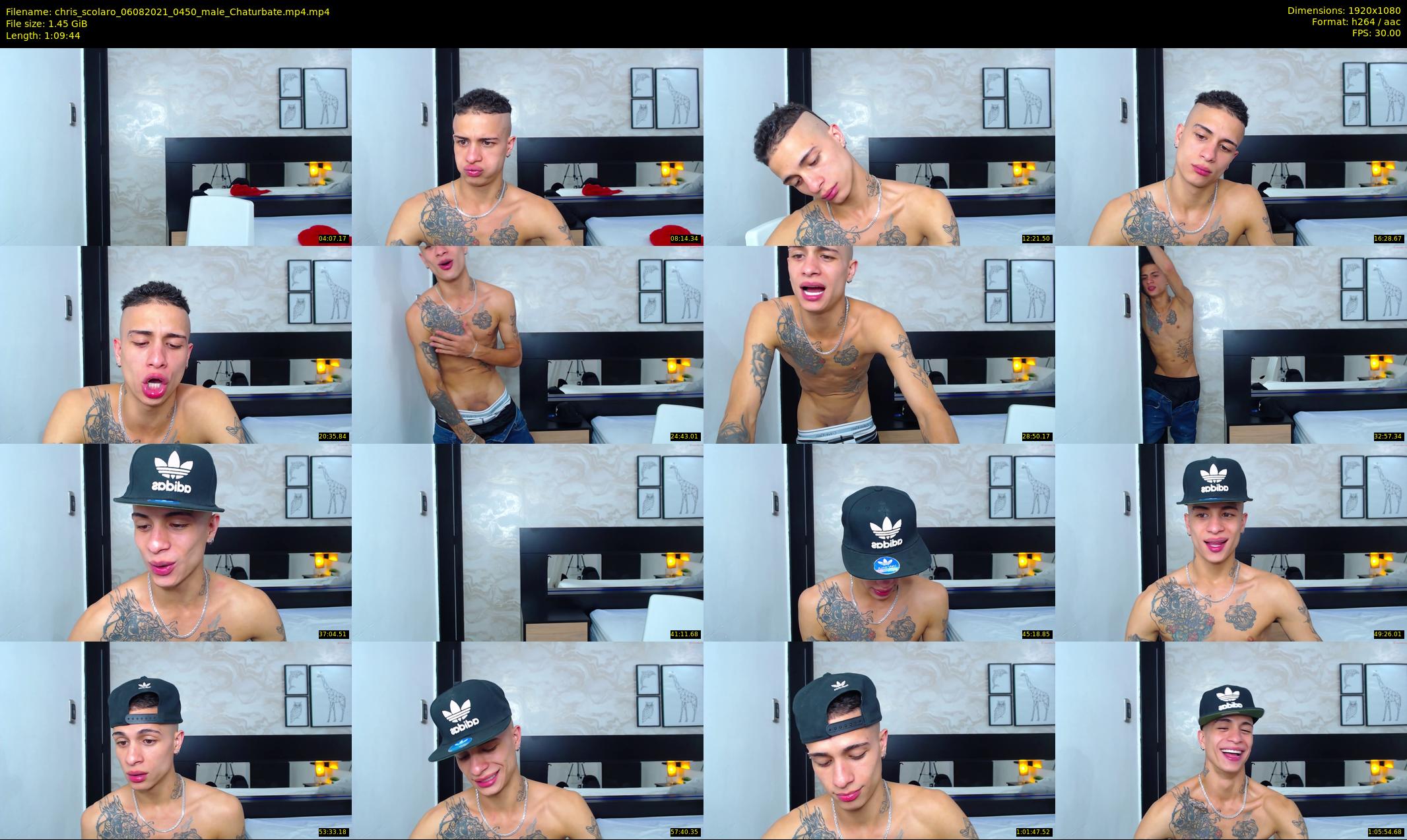 chris_scolaro — 70 minute Chaturbate male cam show recording, 1080p, Aug 6, 2021