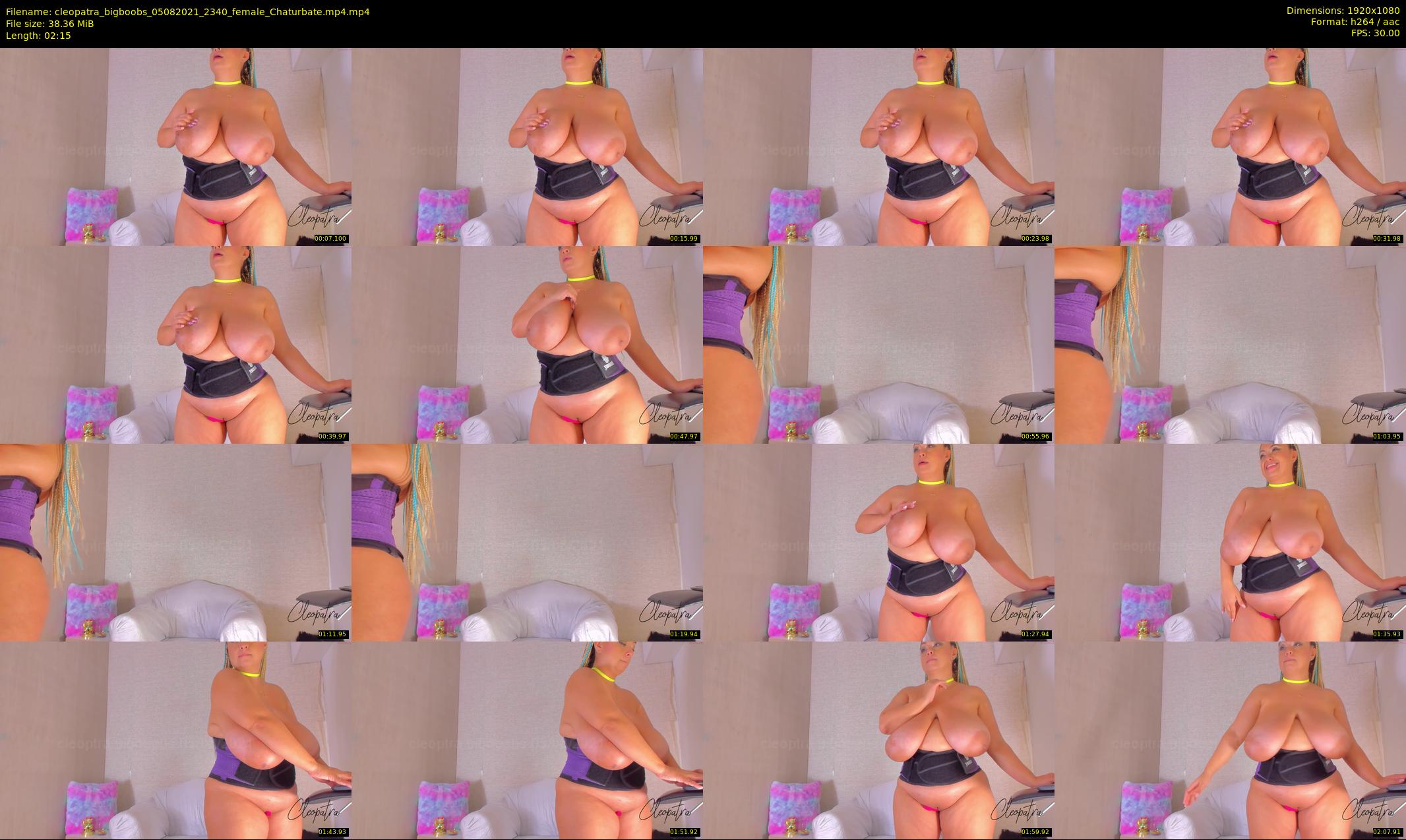 cleopatra_bigboobs — 3 minute Chaturbate female cam show recording, 1080p, Aug 5, 2021