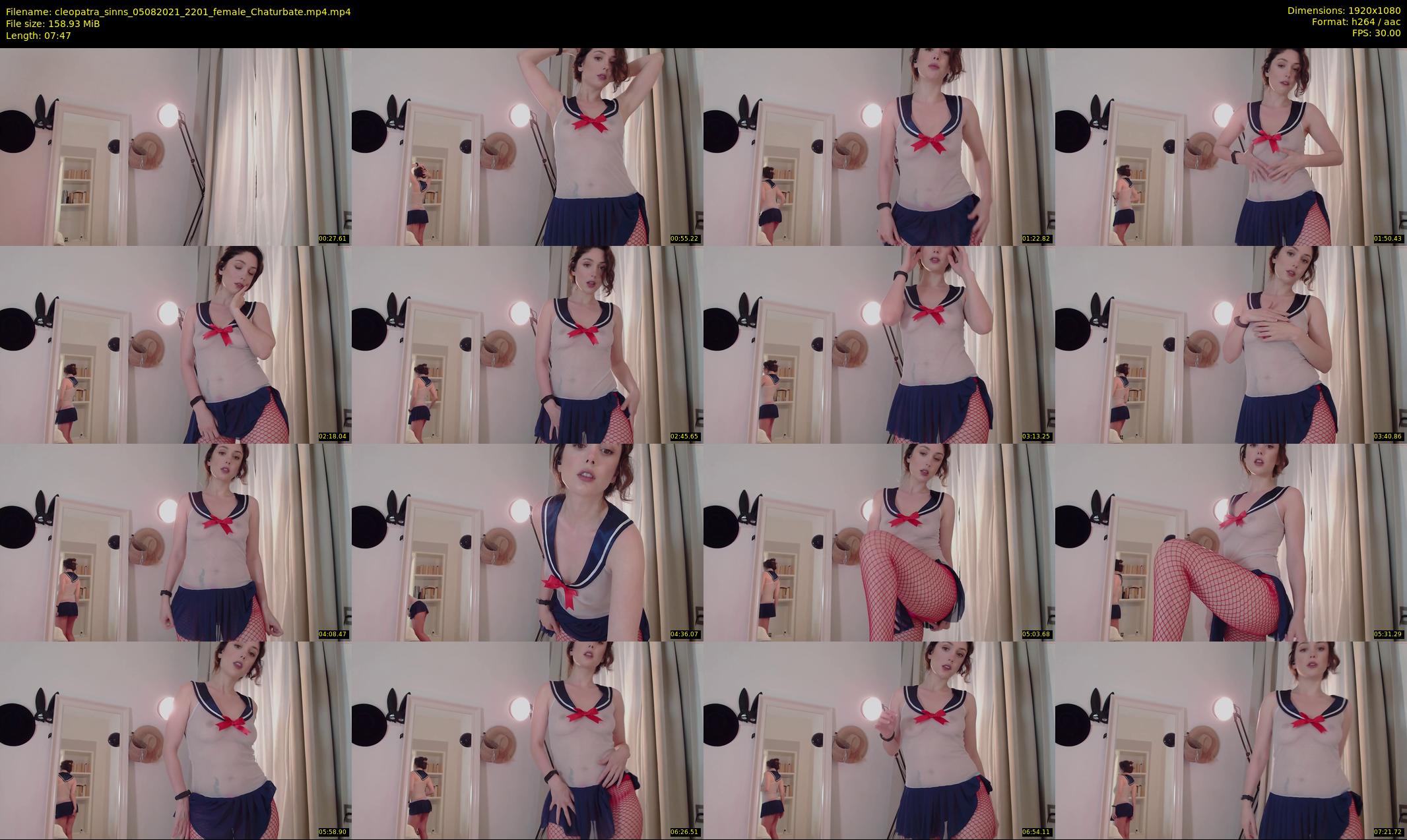 cleopatra_sinns — 8 minute Chaturbate female cam show recording, 1080p, Aug 5, 2021
