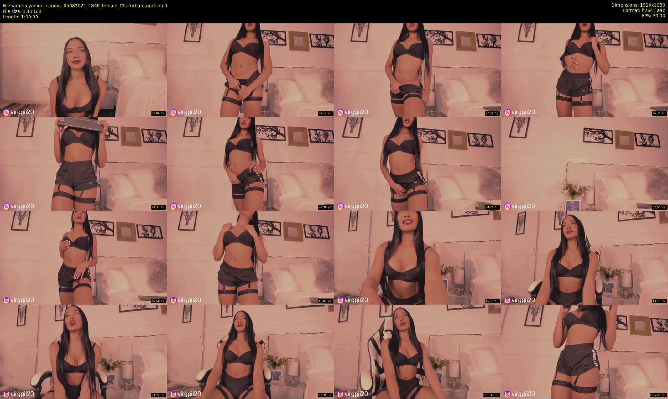 cyanide_candys — 70 minute Chaturbate female cam show recording, 1080p, Aug 5, 2021