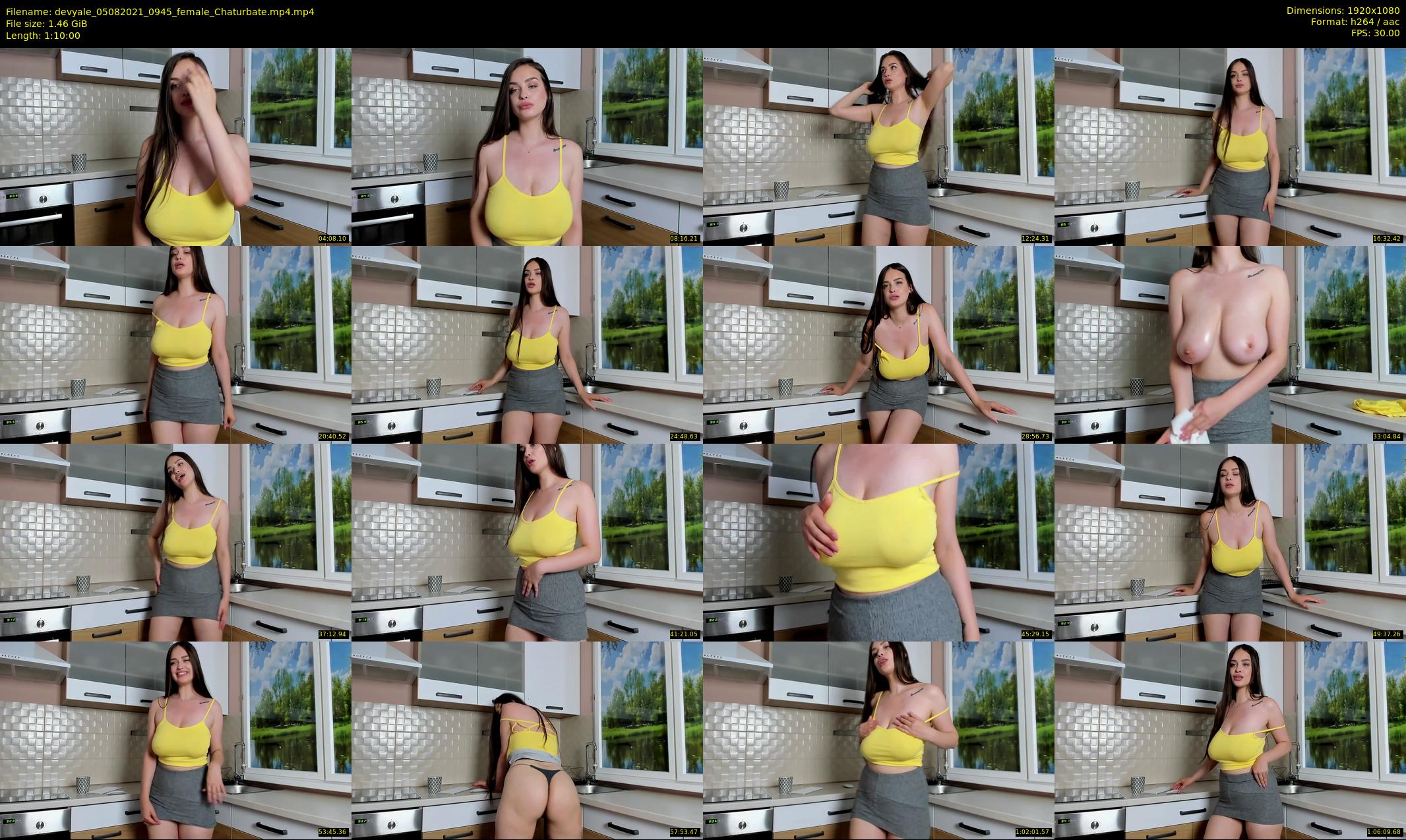 devyale — 70 minute Chaturbate female cam show recording, 1080p, Aug 5, 2021