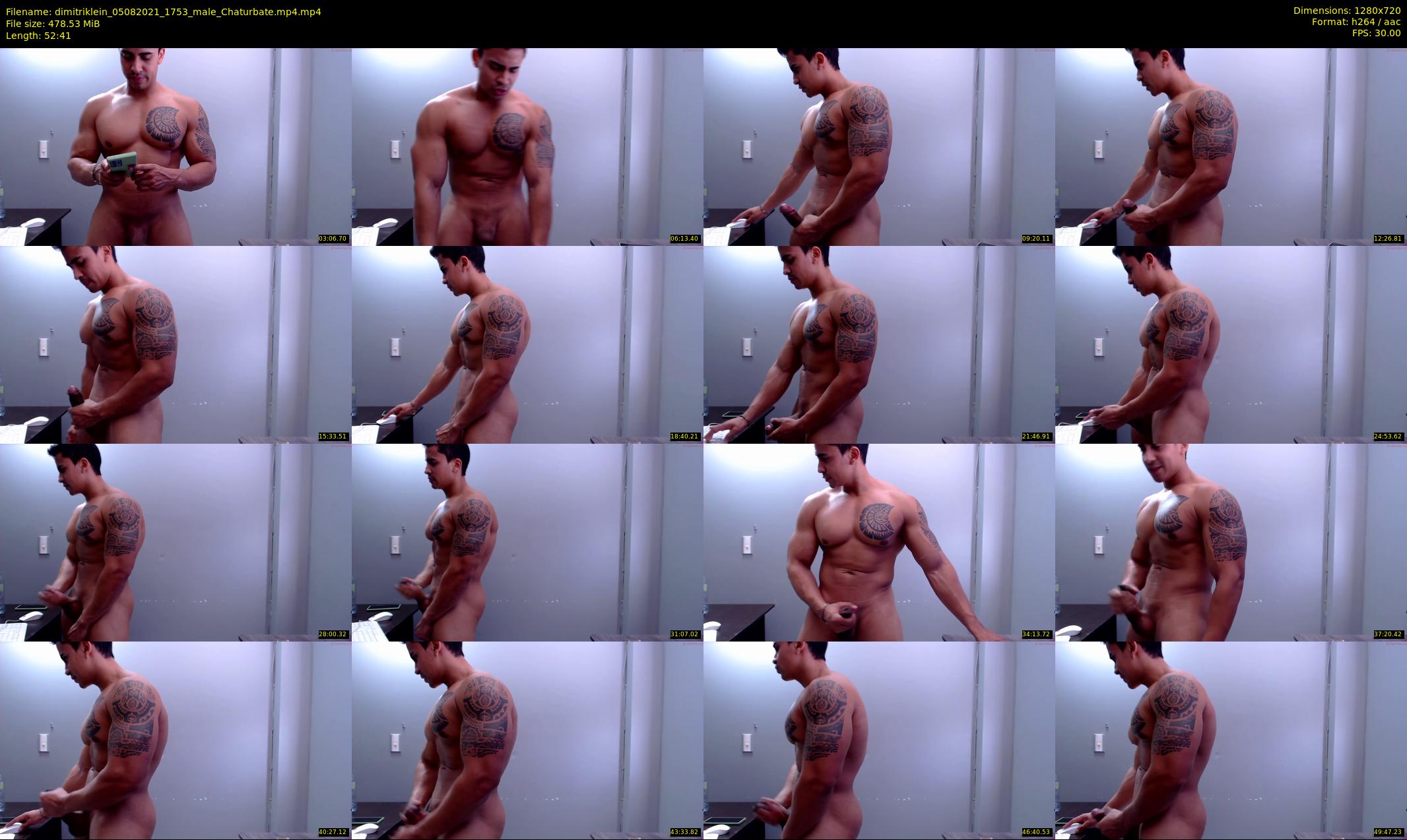 dimitriklein — 53 minute Chaturbate male cam show recording, 720p, Aug 5, 2021