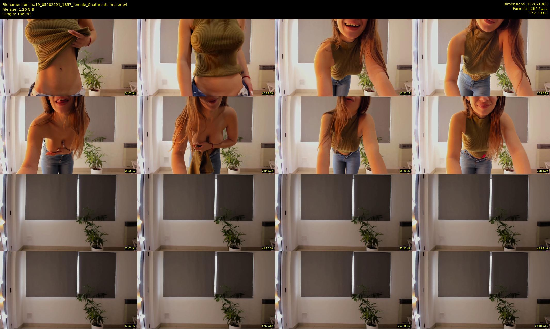 donnna19 — 70 minute Chaturbate female cam show recording, 1080p, Aug 5, 2021