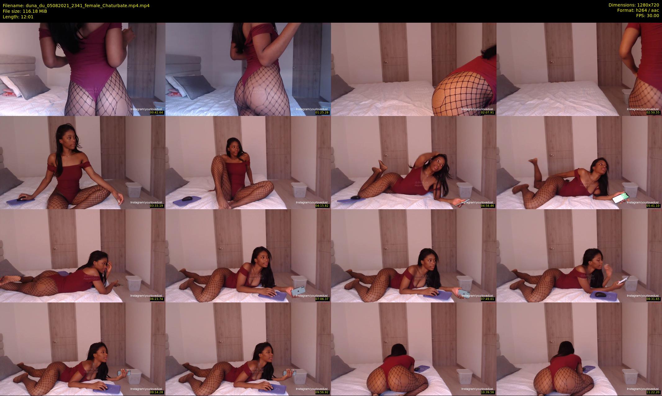 duna_du — 13 minute Chaturbate female cam show recording, 720p, Aug 5, 2021