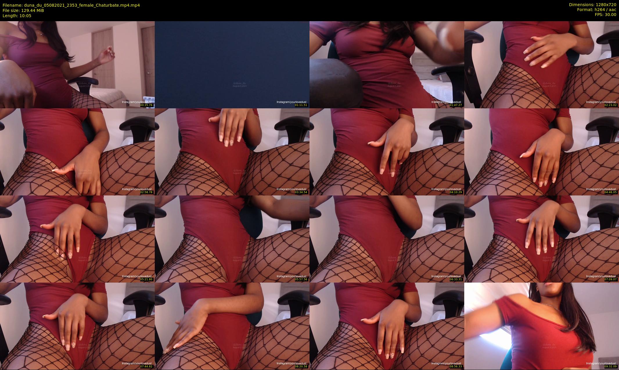 duna_du — 11 minute Chaturbate female cam show recording, 720p, Aug 5, 2021