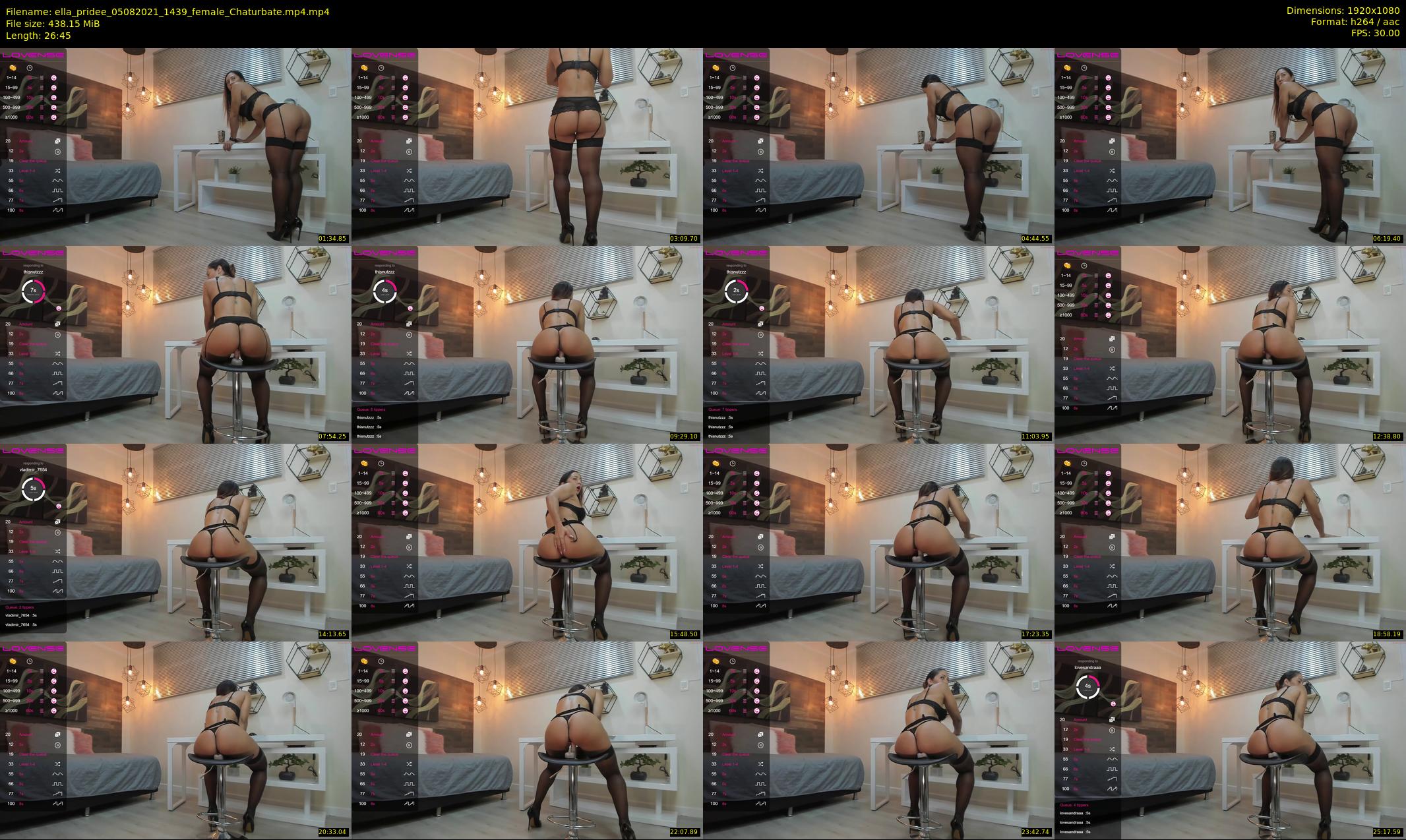 ella_pridee — 27 minute Chaturbate female cam show recording, 1080p, Aug 5, 2021