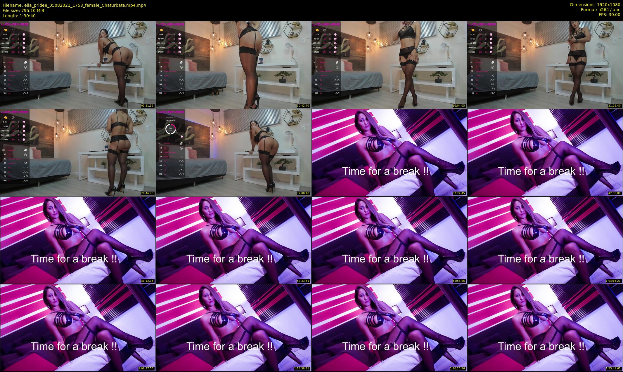 ella_pridee — 91 minute Chaturbate female cam show recording, 1080p, Aug 5, 2021