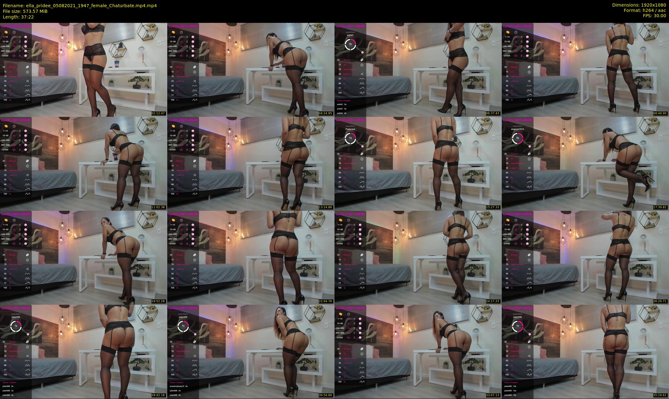 ella_pridee — 38 minute Chaturbate female cam show recording, 1080p, Aug 5, 2021