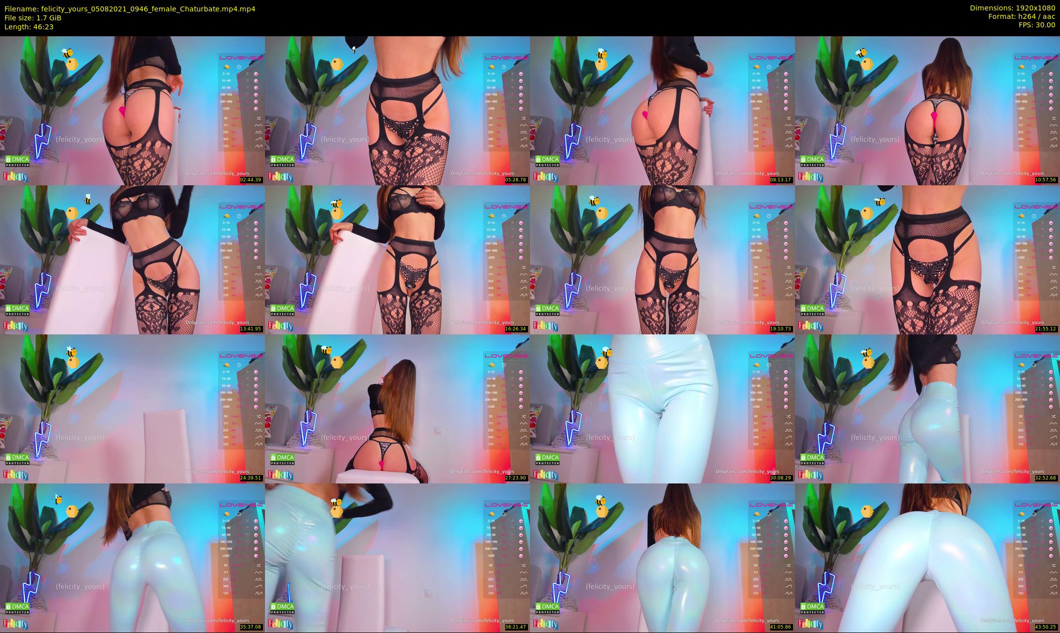 felicity_yours — 47 minute Chaturbate female cam show recording, 1080p, Aug 5, 2021