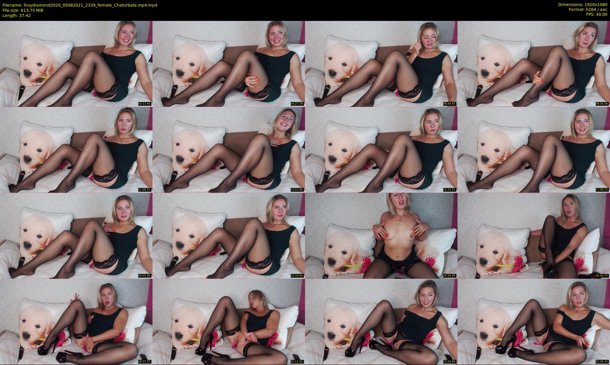 foxydiamond2020 — 38 minute Chaturbate female cam show recording, 1080p, Aug 5, 2021