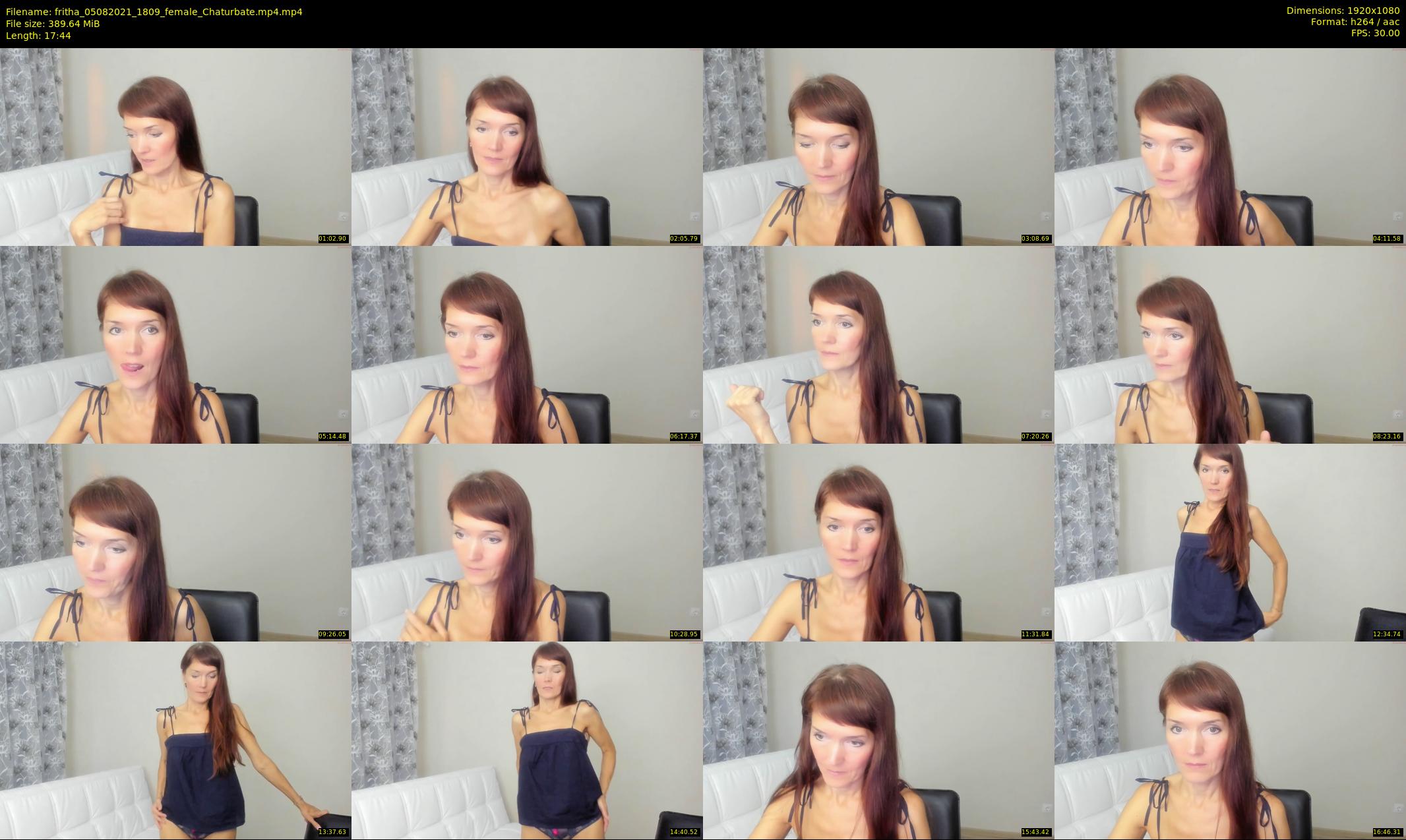fritha — 18 minute Chaturbate female cam show recording, 1080p, Aug 5, 2021