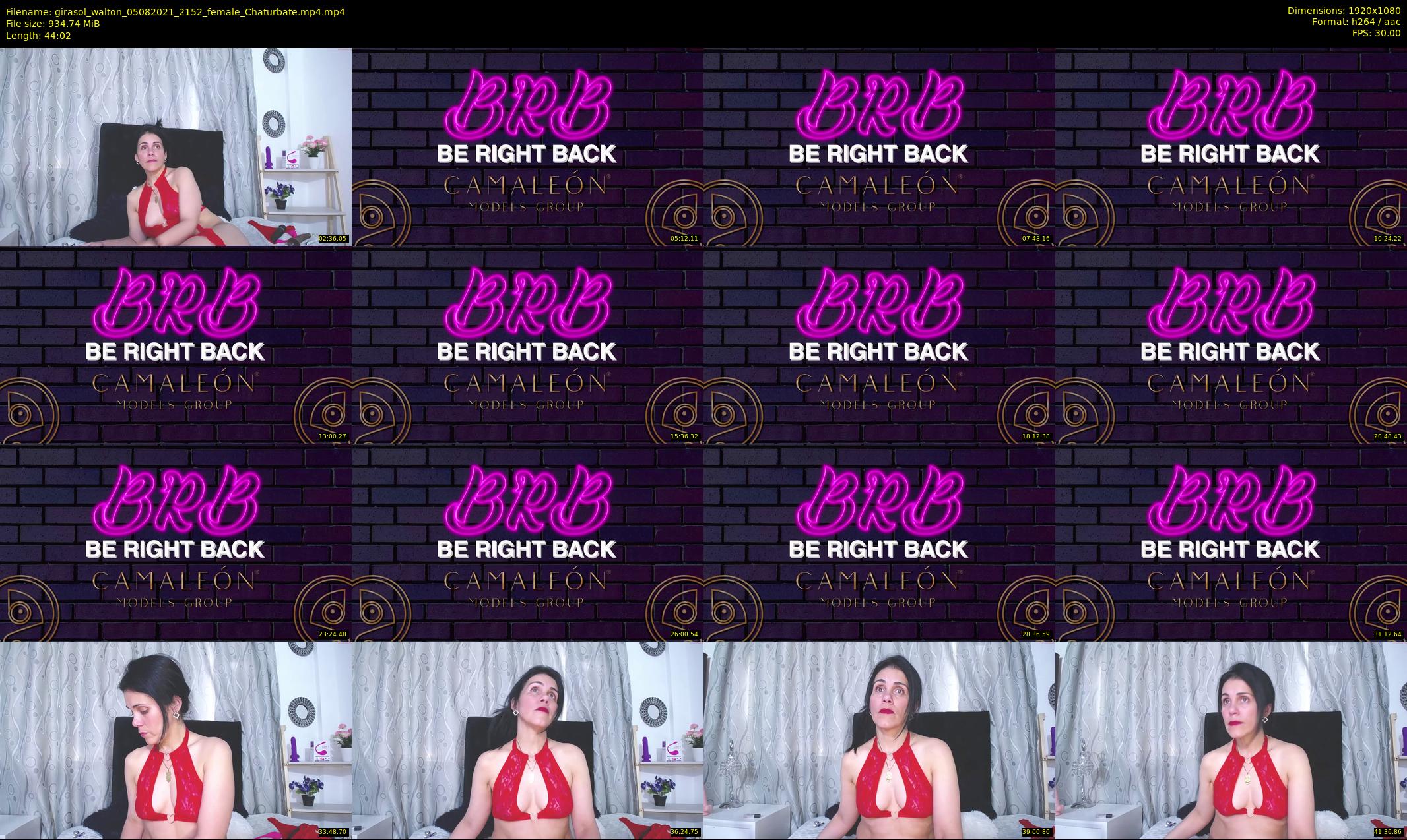girasol_walton — 45 minute Chaturbate female cam show recording, 1080p, Aug 5, 2021