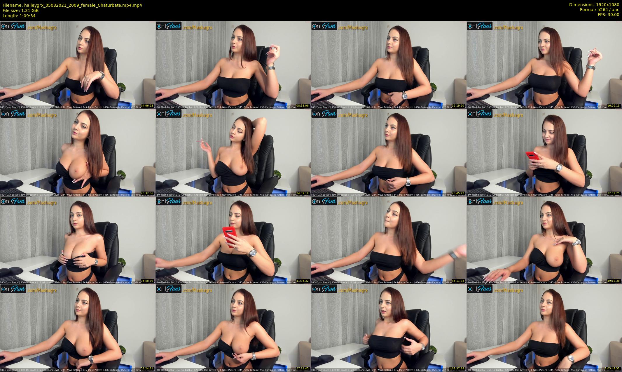 haileygrx — 70 minute Chaturbate female cam show recording, 1080p, Aug 5, 2021