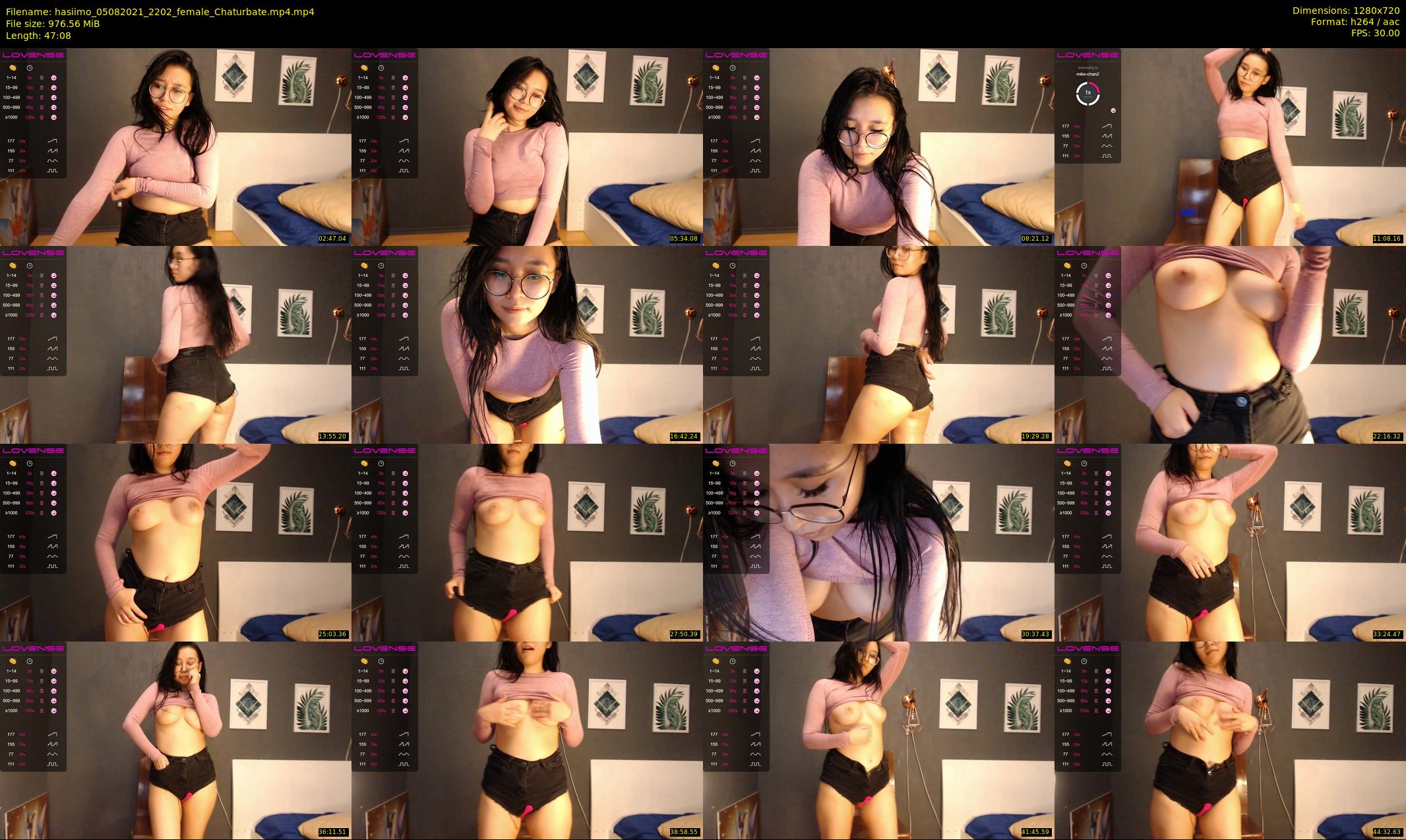 hasiimo — 48 minute Chaturbate female cam show recording, 720p, Aug 5, 2021