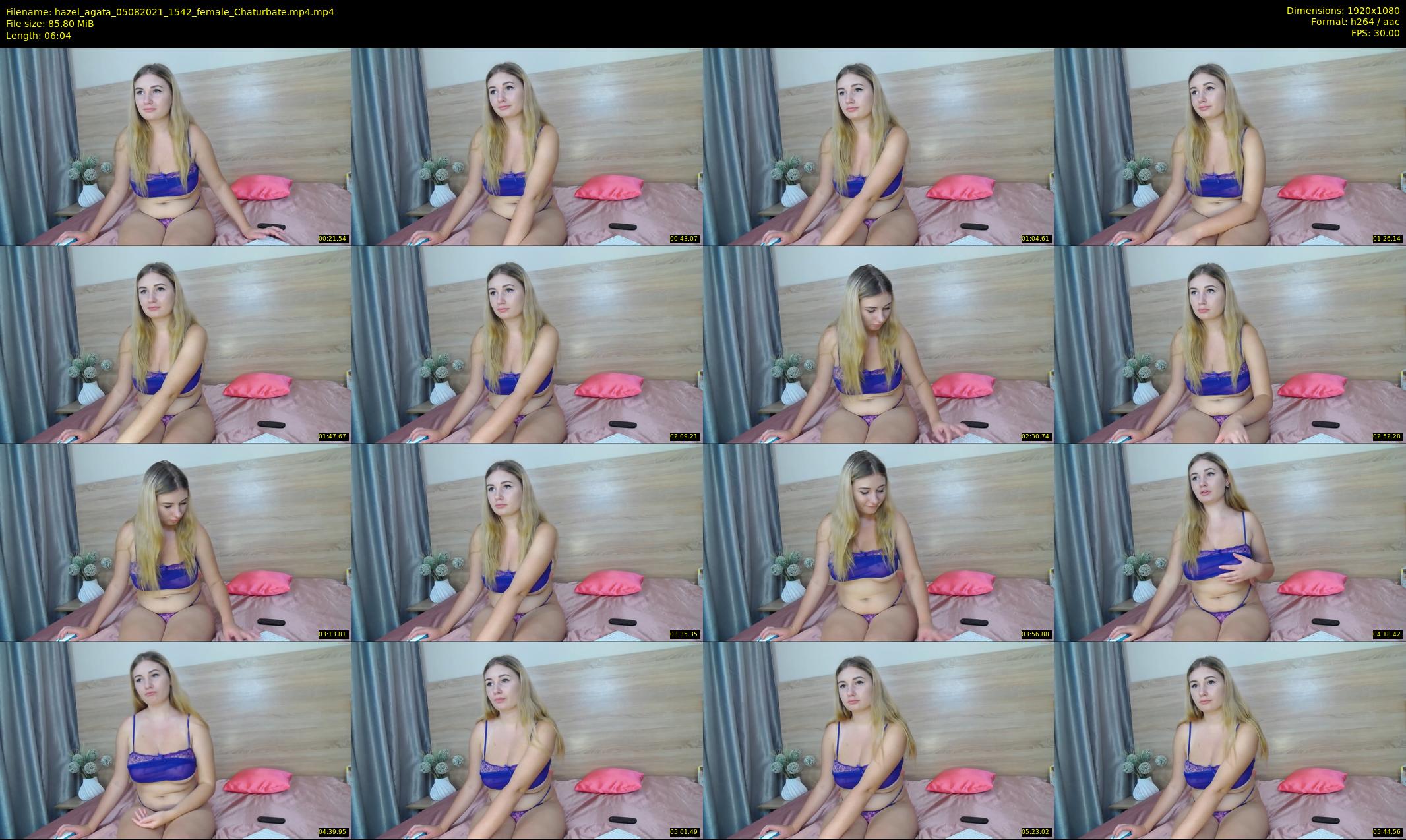 hazel_agata — 7 minute Chaturbate female cam show recording, 1080p, Aug 5, 2021