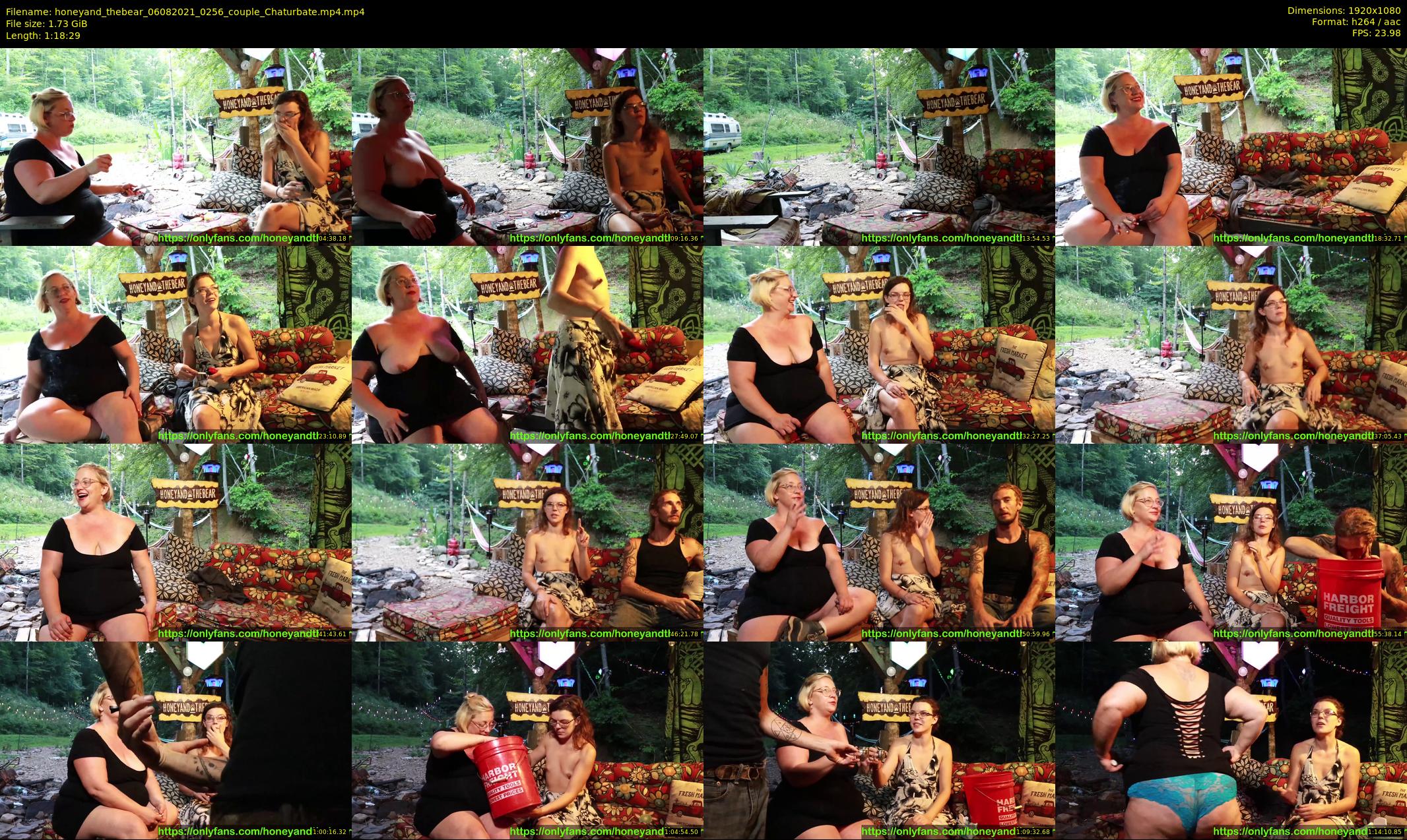 honeyand_thebear — 79 minute Chaturbate couple cam show recording, 1080p, Aug 6, 2021
