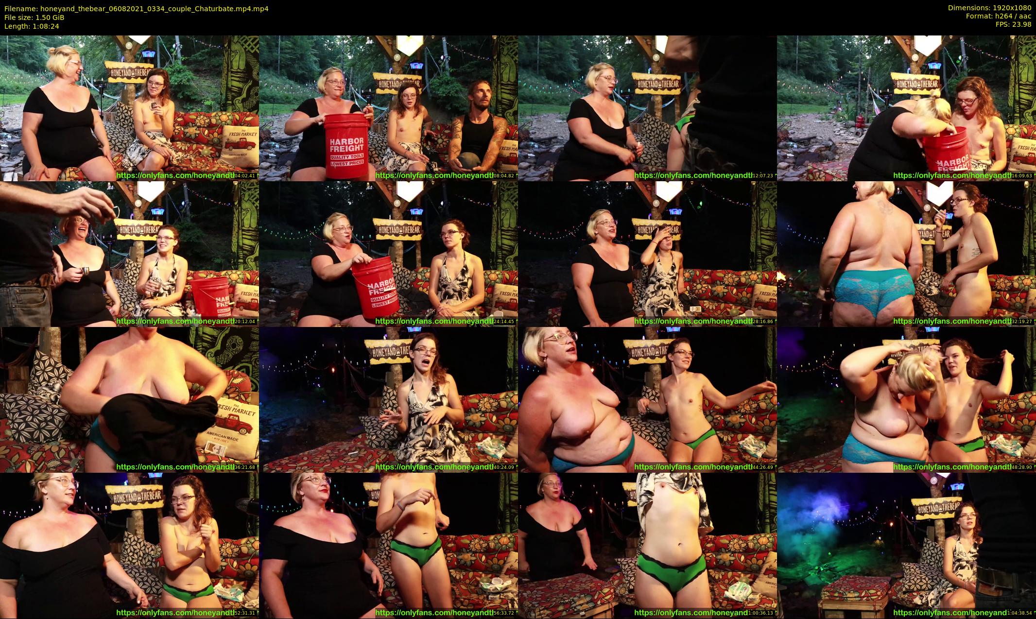 honeyand_thebear — 69 minute Chaturbate couple cam show recording, 1080p, Aug 6, 2021