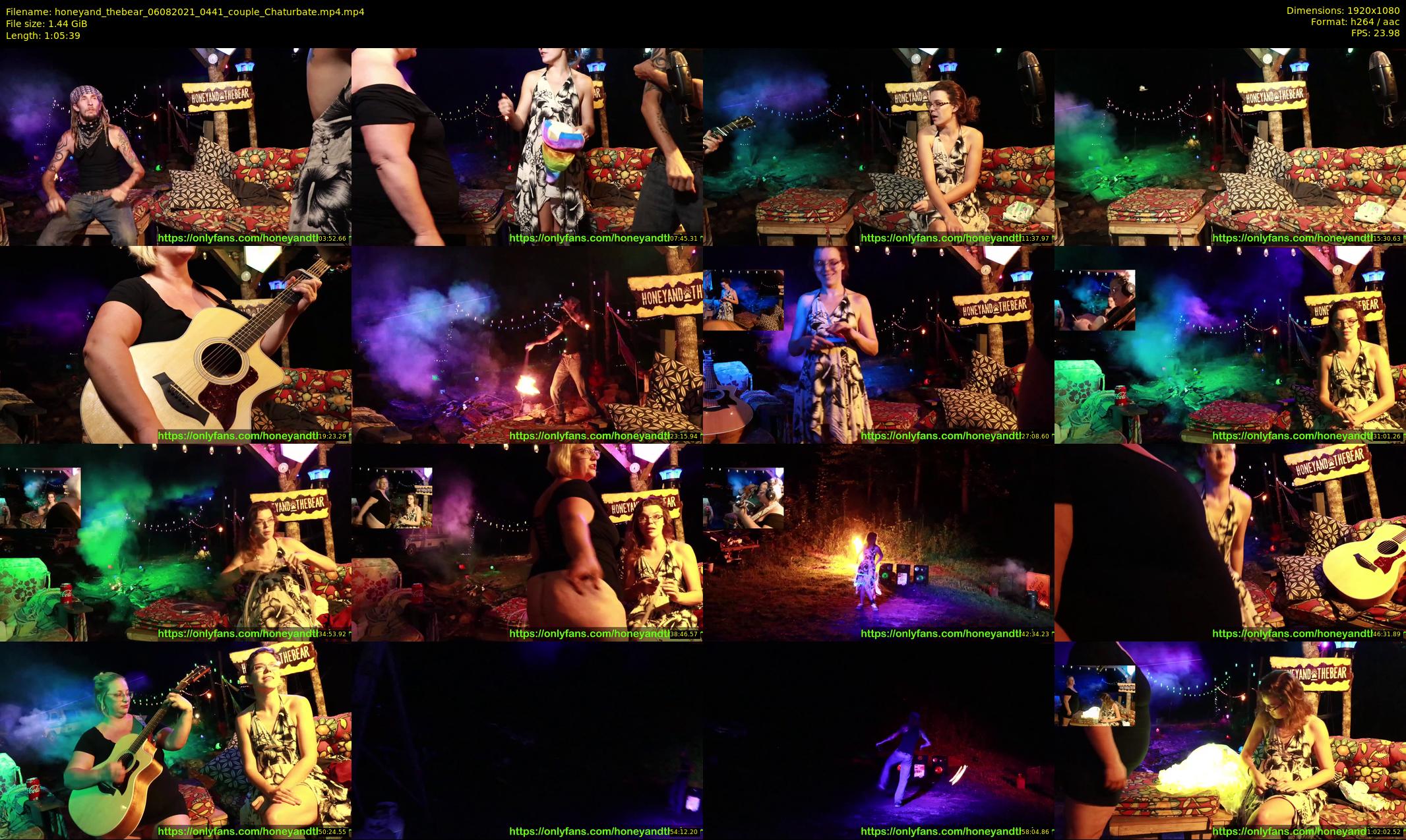 honeyand_thebear — 66 minute Chaturbate couple cam show recording, 1080p, Aug 6, 2021